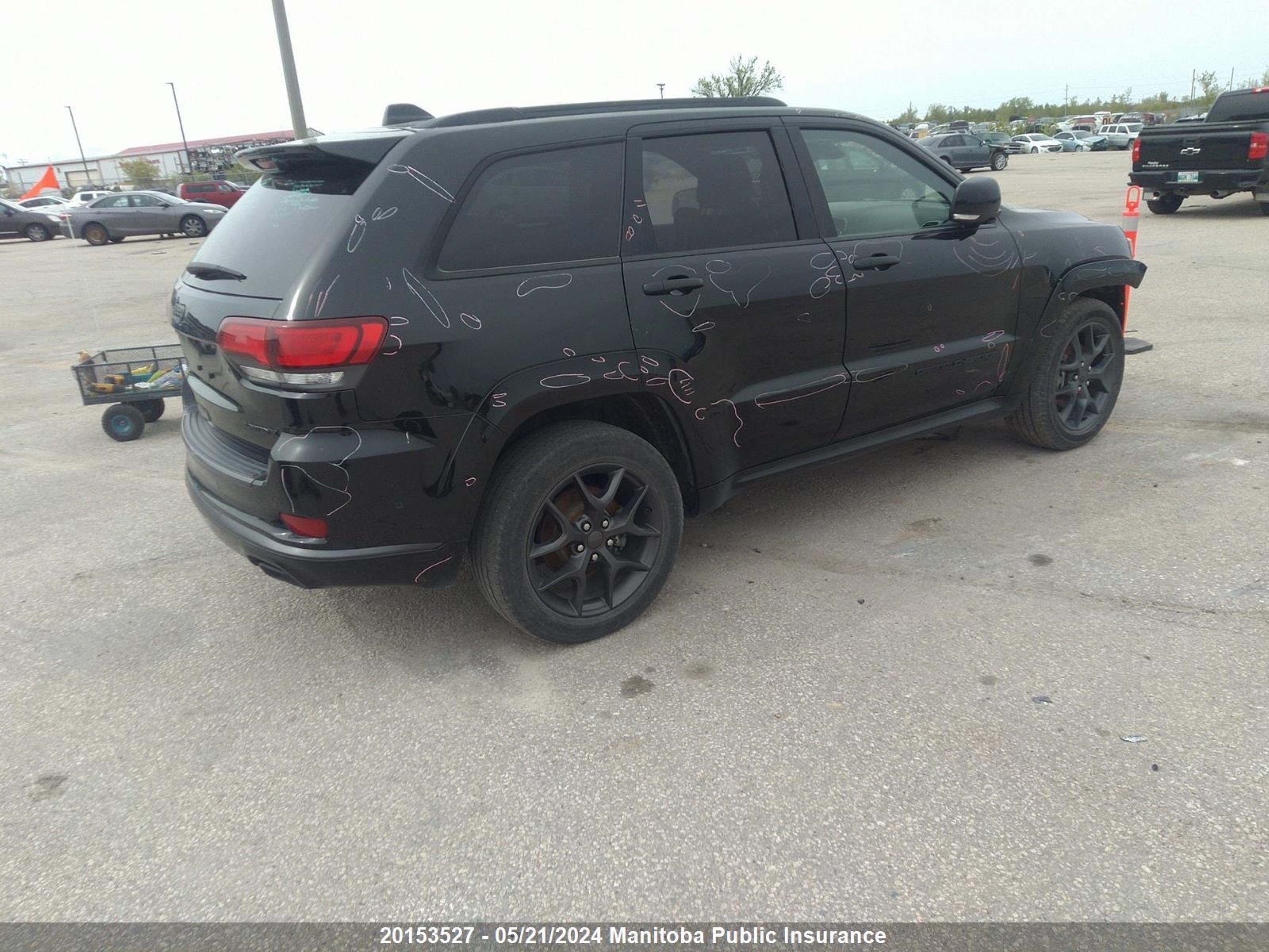 Photo 3 VIN: 1C4RJFBG0KC665189 - JEEP GRAND CHEROKEE 