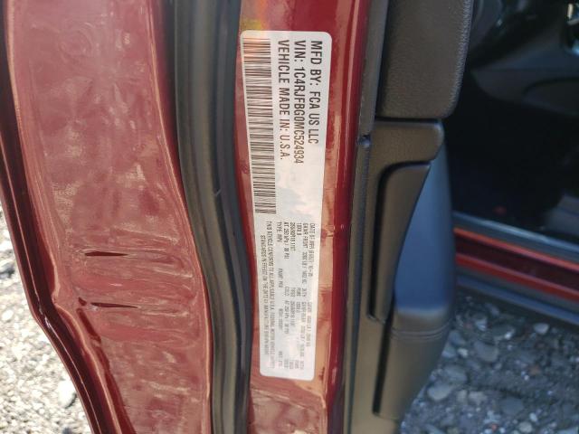 Photo 12 VIN: 1C4RJFBG0MC524934 - JEEP GRAND CHEROKEE 