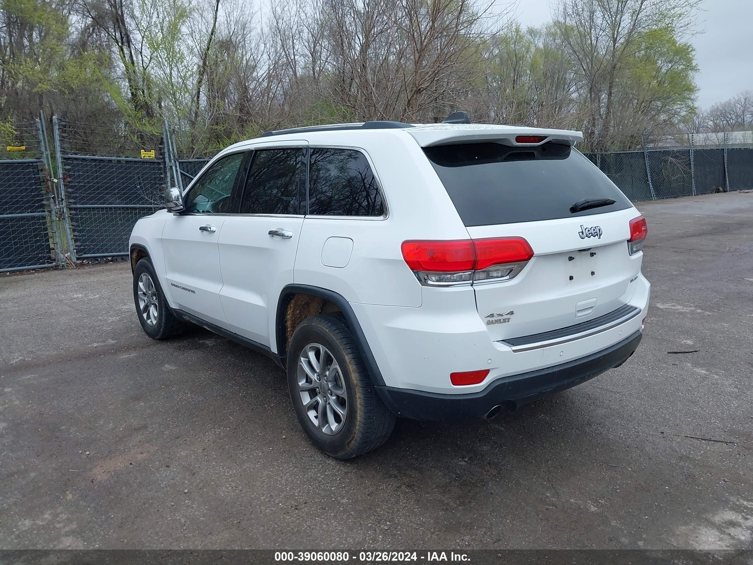 Photo 2 VIN: 1C4RJFBG1EC542215 - JEEP GRAND CHEROKEE 