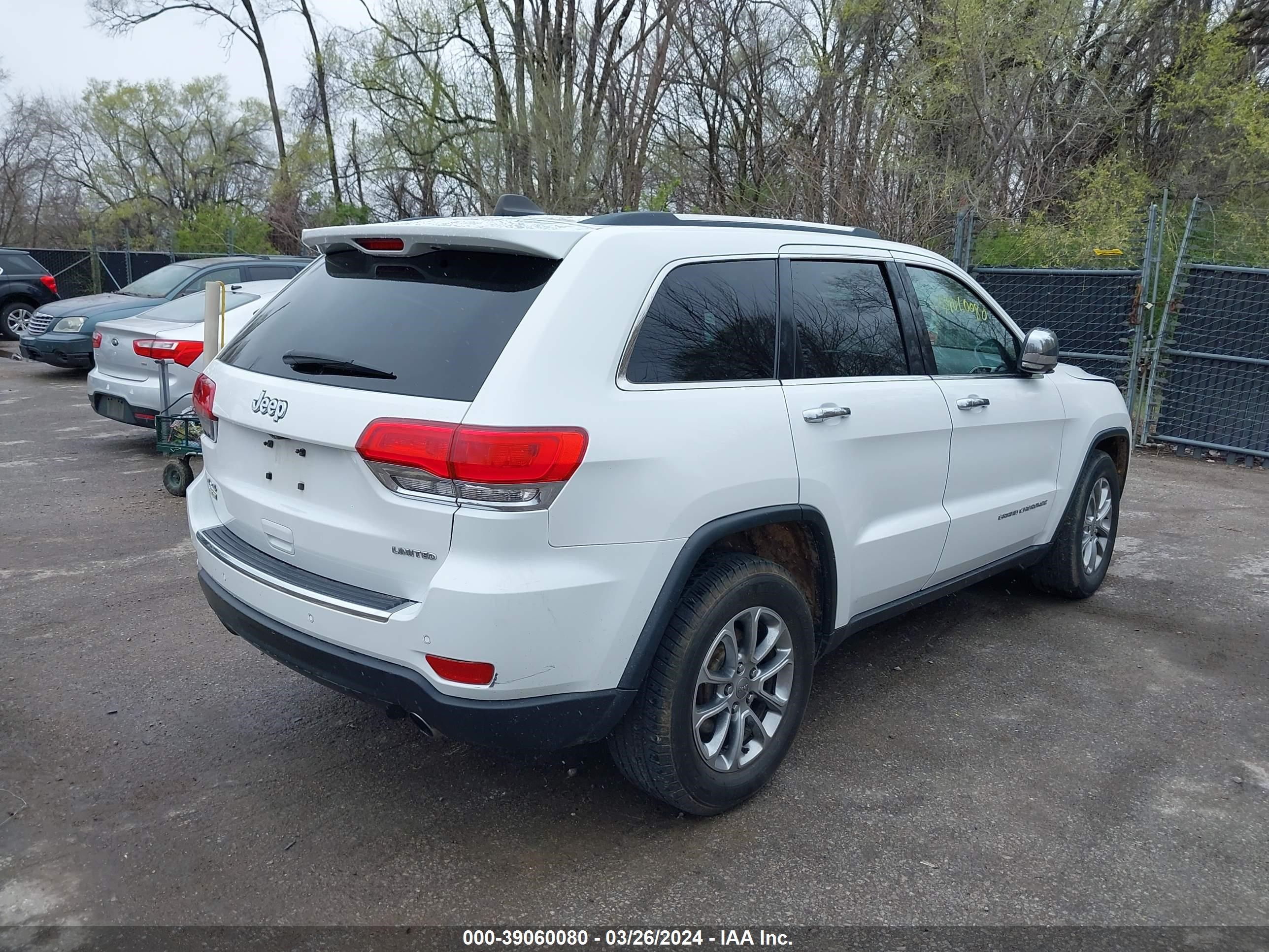 Photo 3 VIN: 1C4RJFBG1EC542215 - JEEP GRAND CHEROKEE 