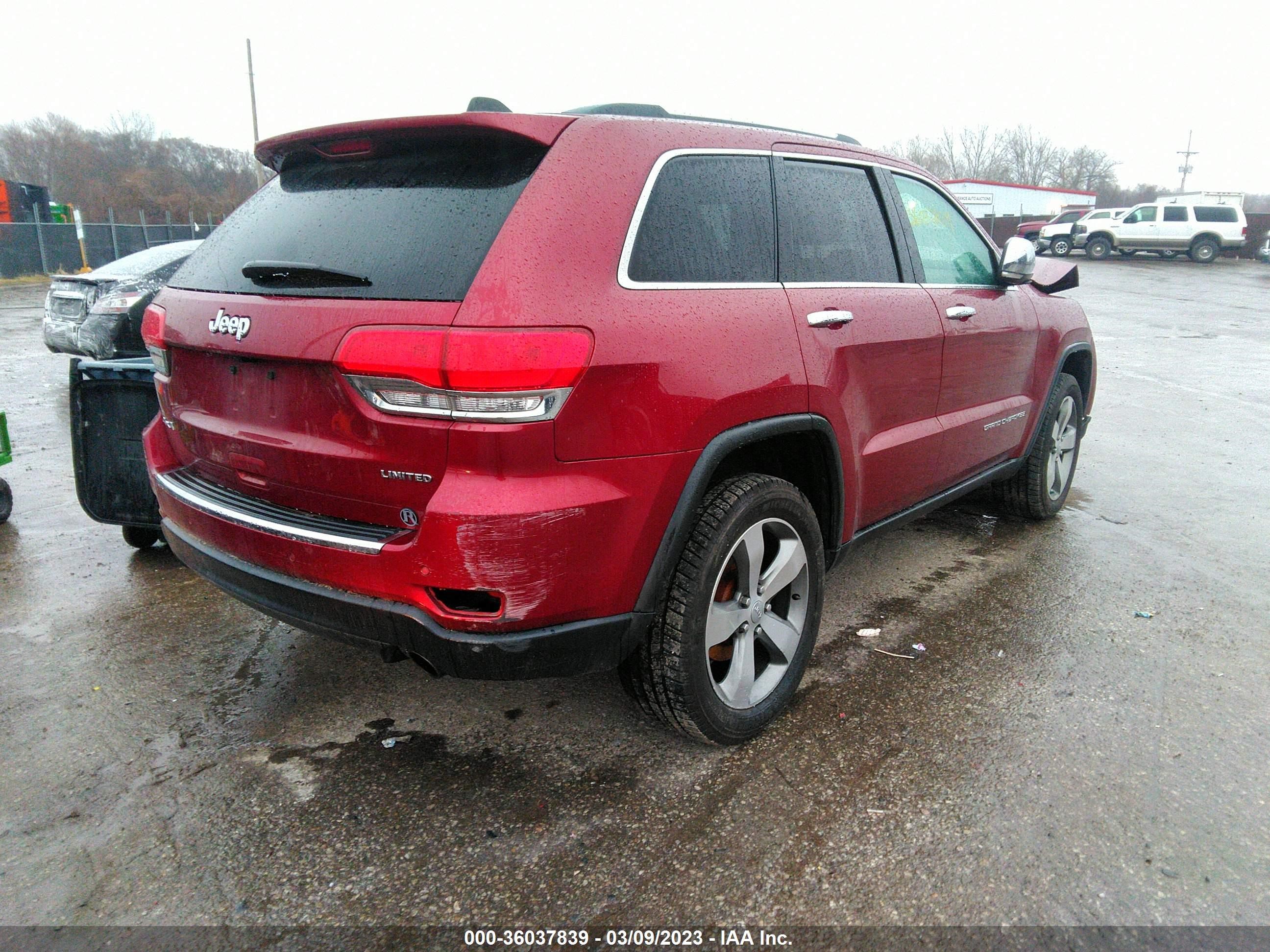 Photo 3 VIN: 1C4RJFBG1FC925363 - JEEP GRAND CHEROKEE 