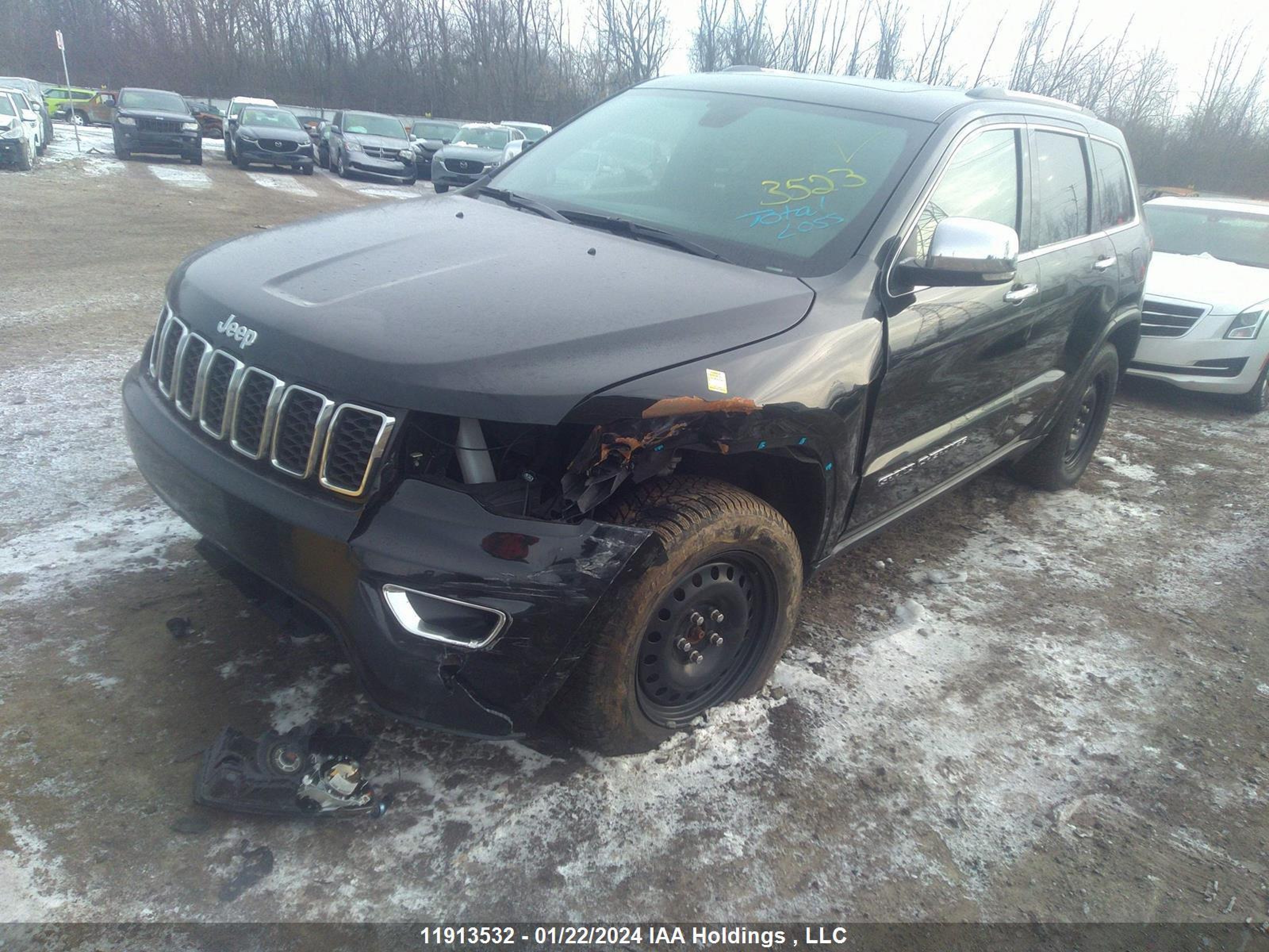 Photo 1 VIN: 1C4RJFBG1KC795773 - JEEP GRAND CHEROKEE 