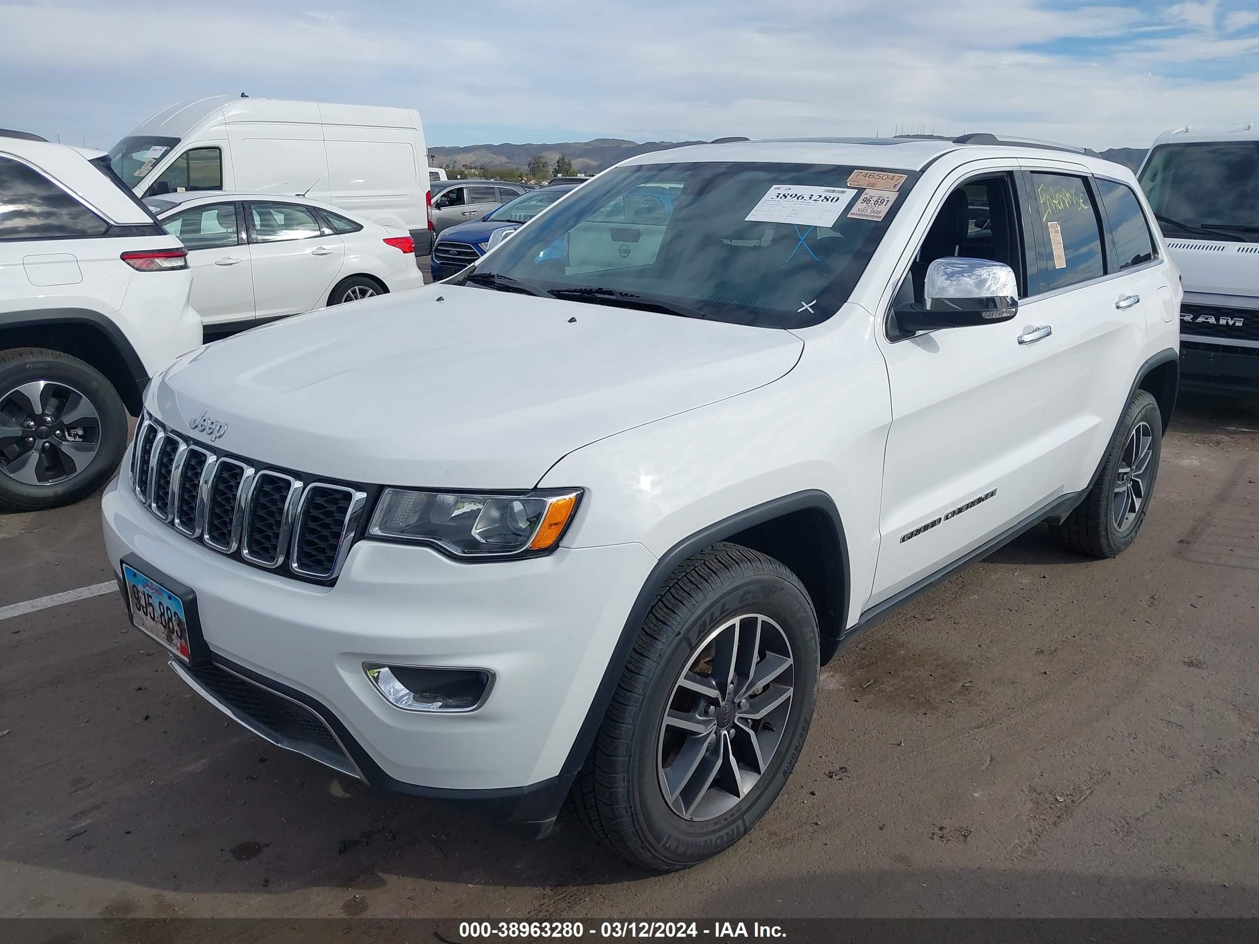 Photo 1 VIN: 1C4RJFBG1MC646766 - JEEP GRAND CHEROKEE 