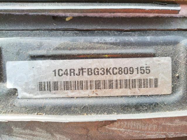 Photo 13 VIN: 1C4RJFBG3KC809155 - JEEP GRAND CHER 