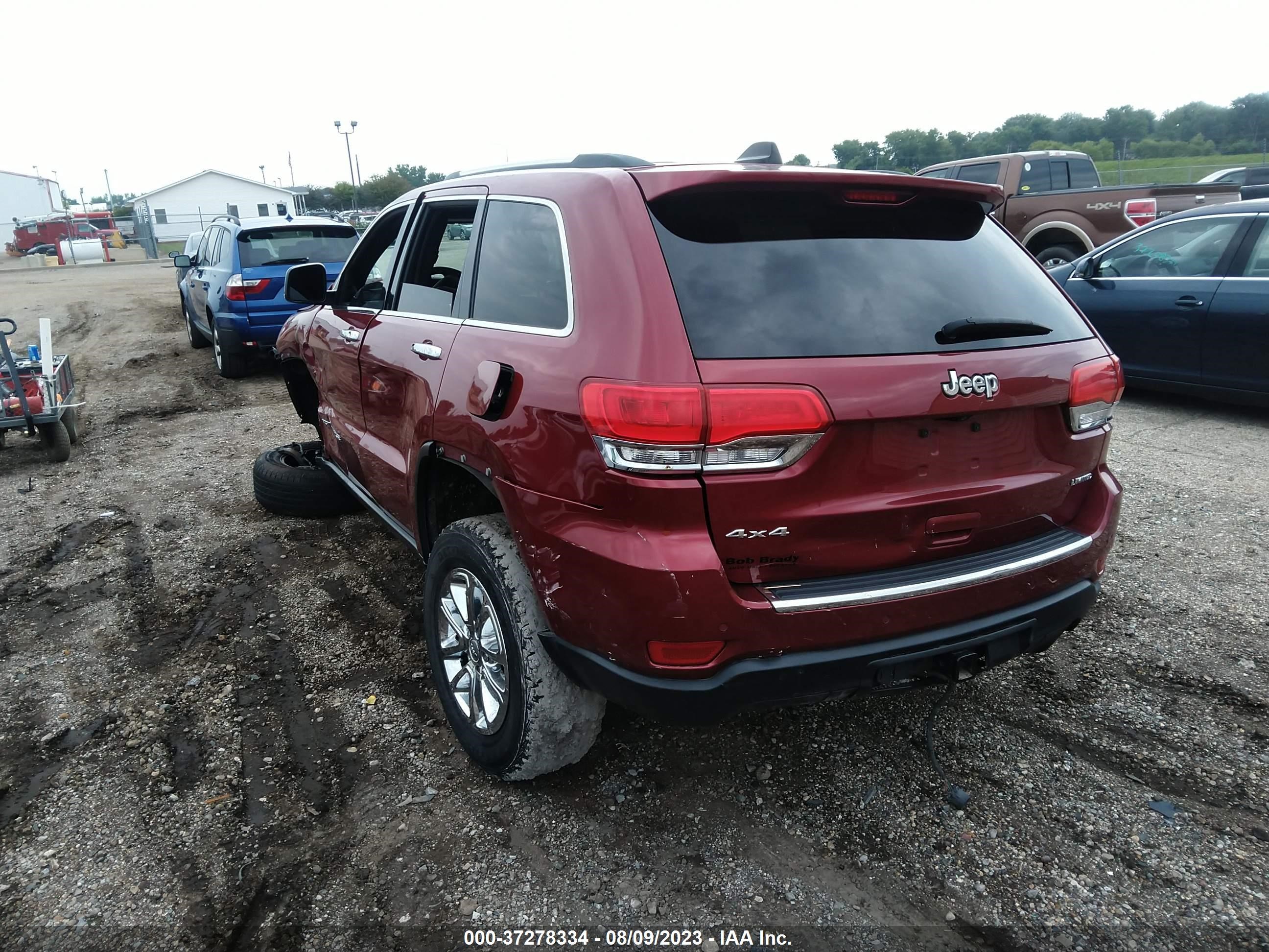 Photo 2 VIN: 1C4RJFBG4FC659725 - JEEP GRAND CHEROKEE 