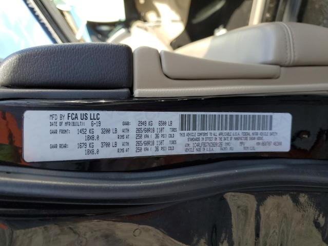 Photo 12 VIN: 1C4RJFBG7KC820126 - JEEP GRAND CHER 