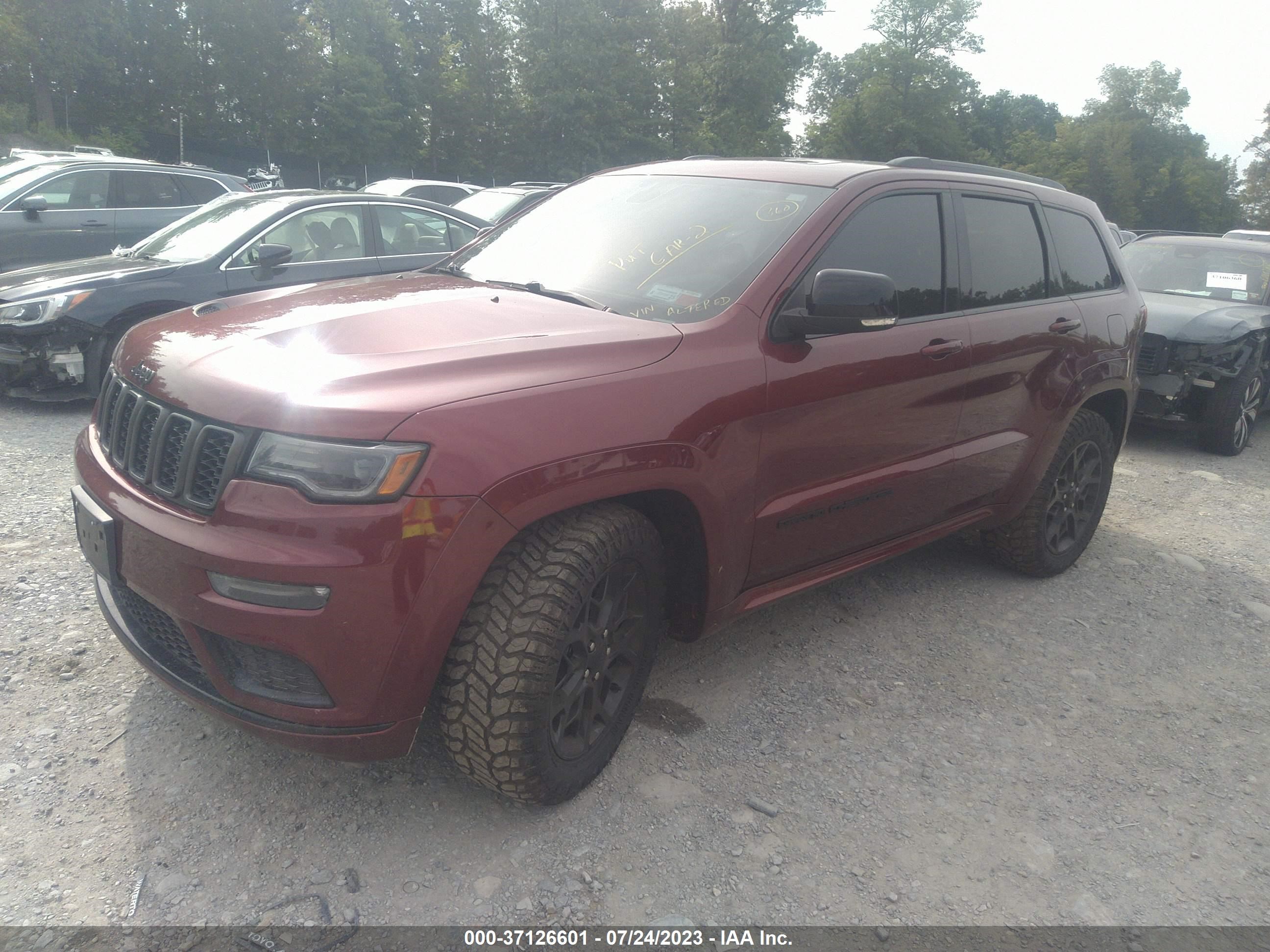 Photo 1 VIN: 1C4RJFBG7MC701835 - JEEP GRAND CHEROKEE 