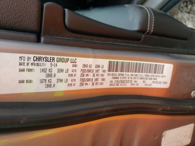 Photo 9 VIN: 1C4RJFBG8EC525735 - JEEP GRAND CHER 