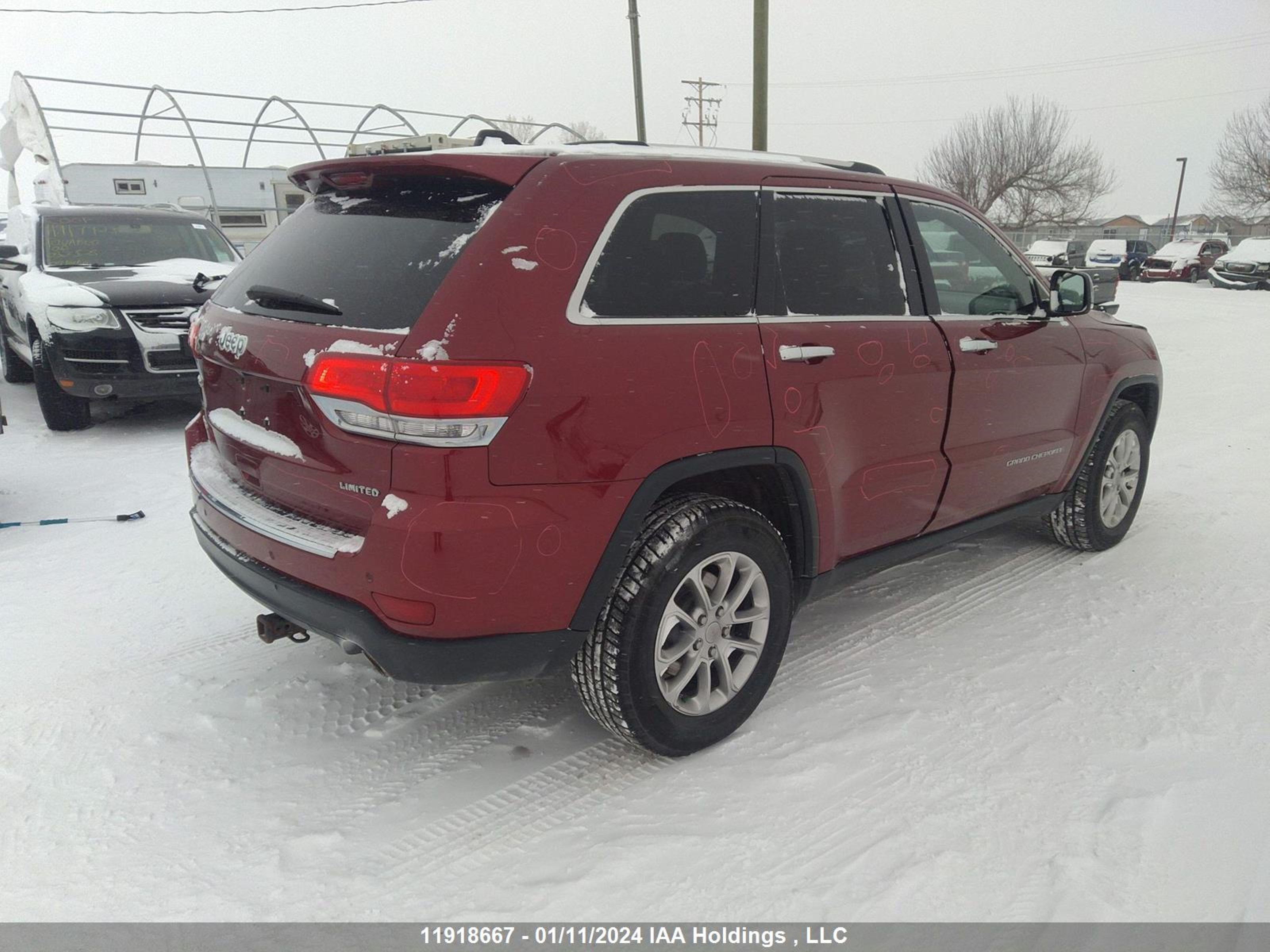 Photo 3 VIN: 1C4RJFBG9EC188864 - JEEP GRAND CHEROKEE 