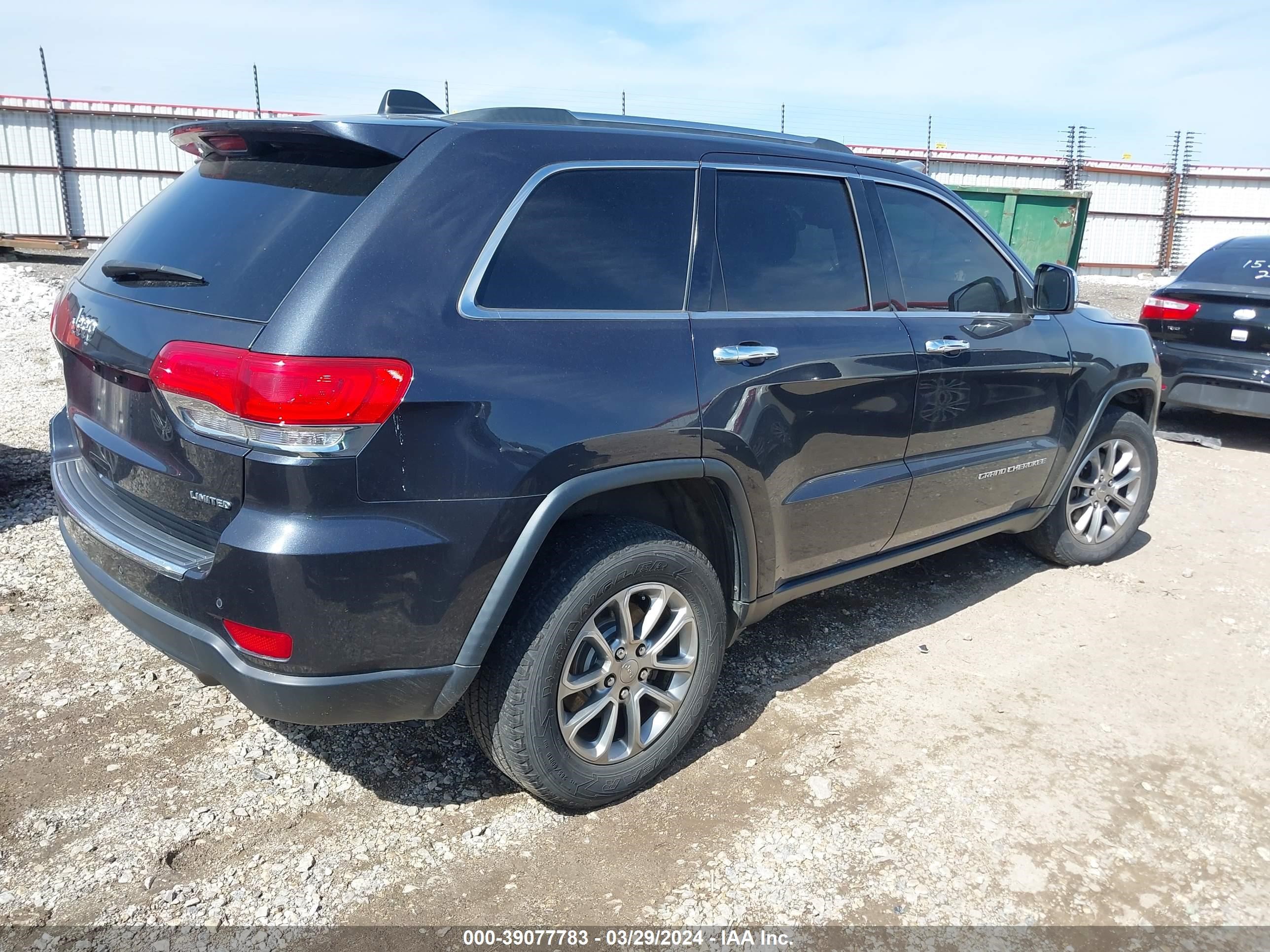 Photo 3 VIN: 1C4RJFBG9FC104544 - JEEP GRAND CHEROKEE 