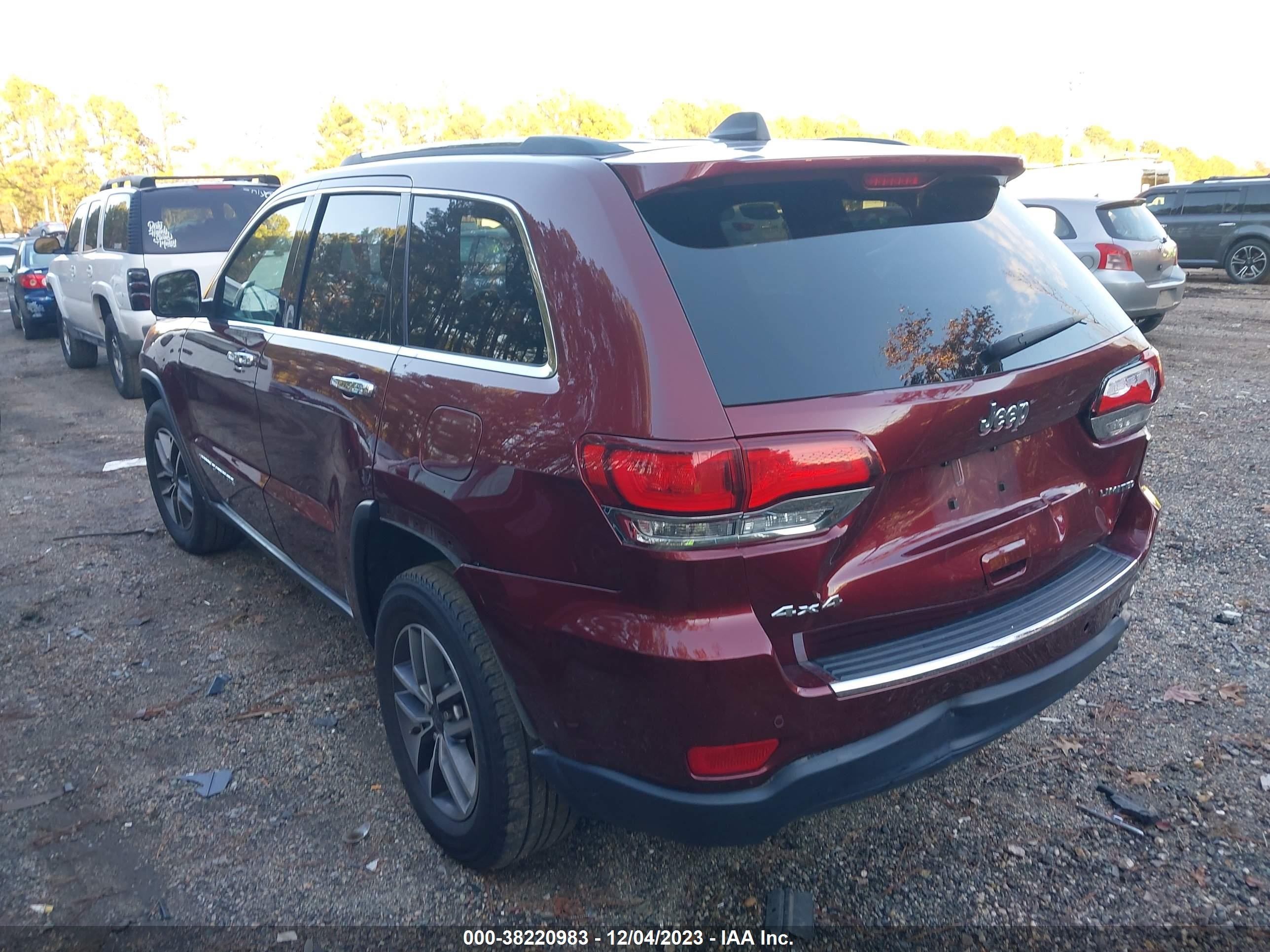 Photo 2 VIN: 1C4RJFBGXMC665932 - JEEP GRAND CHEROKEE 