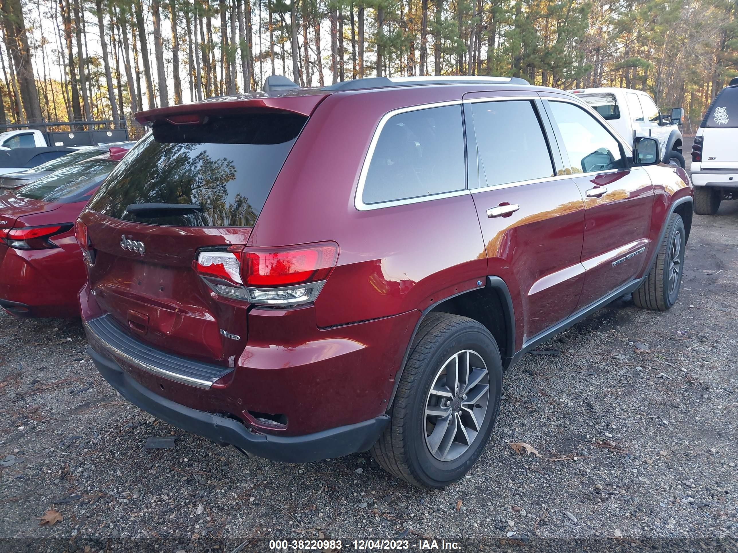 Photo 3 VIN: 1C4RJFBGXMC665932 - JEEP GRAND CHEROKEE 