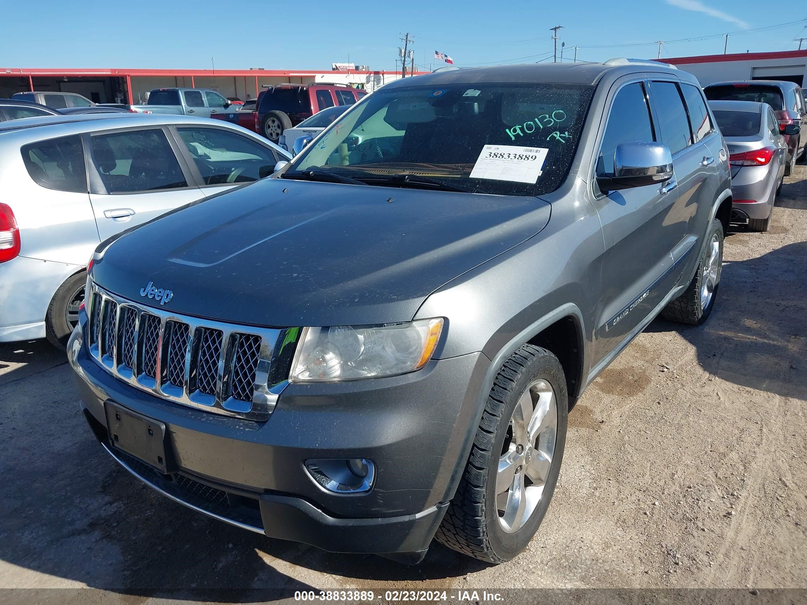 Photo 1 VIN: 1C4RJFCT6CC190130 - JEEP GRAND CHEROKEE 