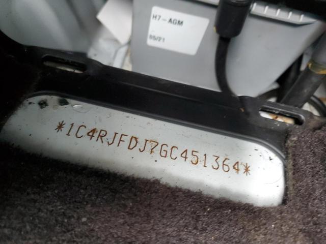 Photo 12 VIN: 1C4RJFDJ7GC451364 - JEEP GRAND CHER 