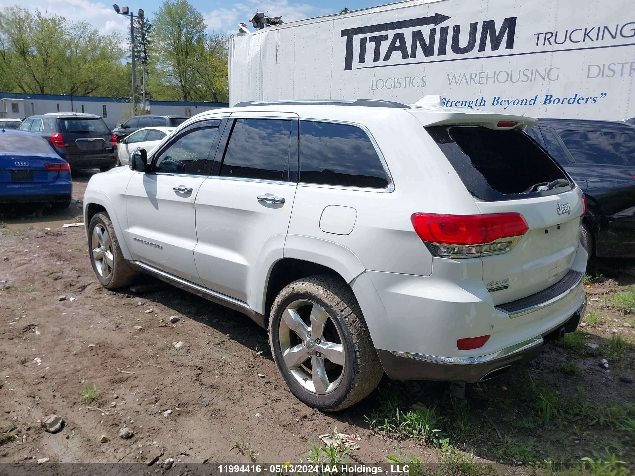 Photo 2 VIN: 1C4RJFJMXFC738405 - JEEP GRAND CHEROKEE 