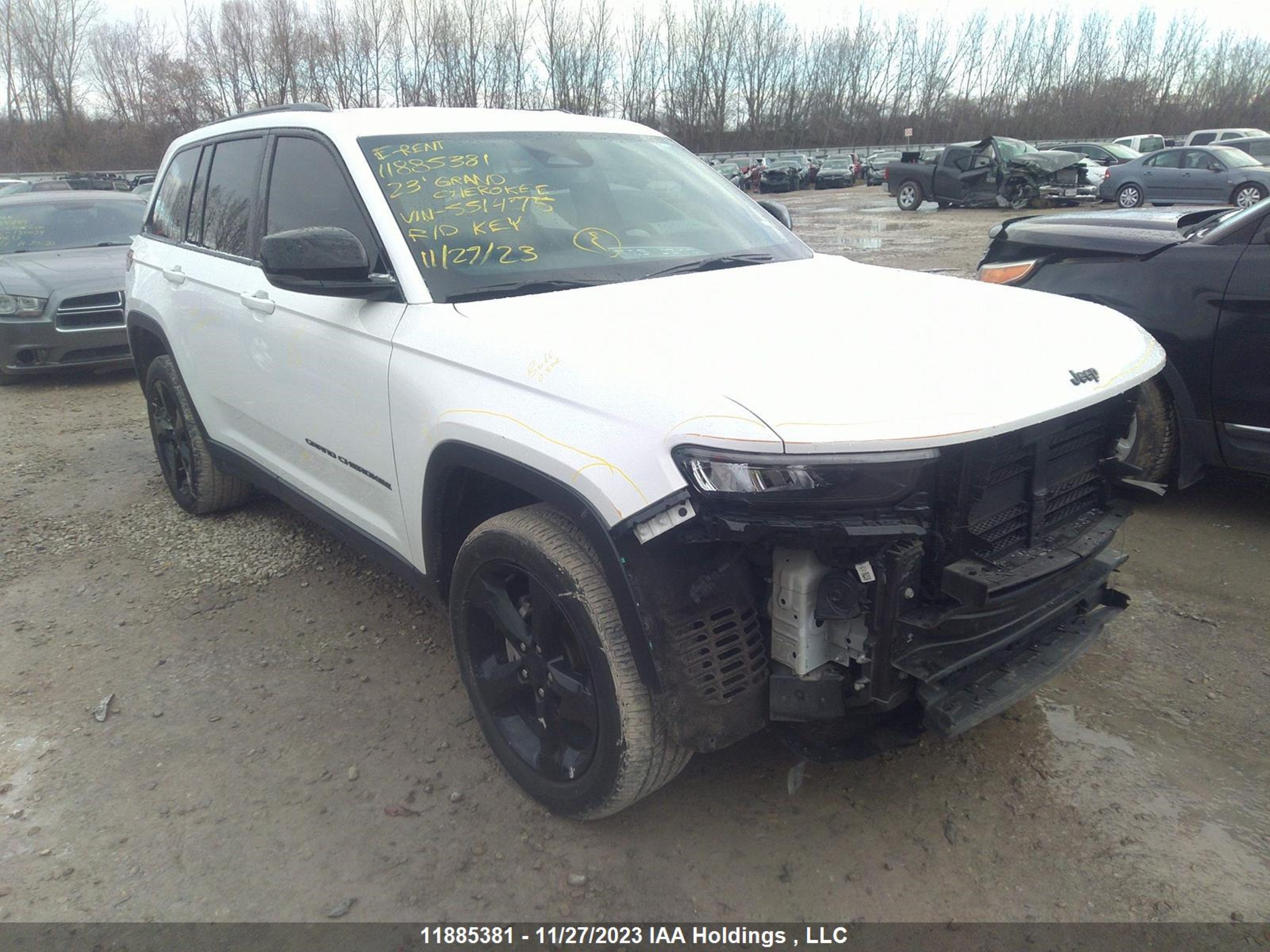 Photo 0 VIN: 1C4RJHAG6PC551475 - JEEP GRAND CHEROKEE 