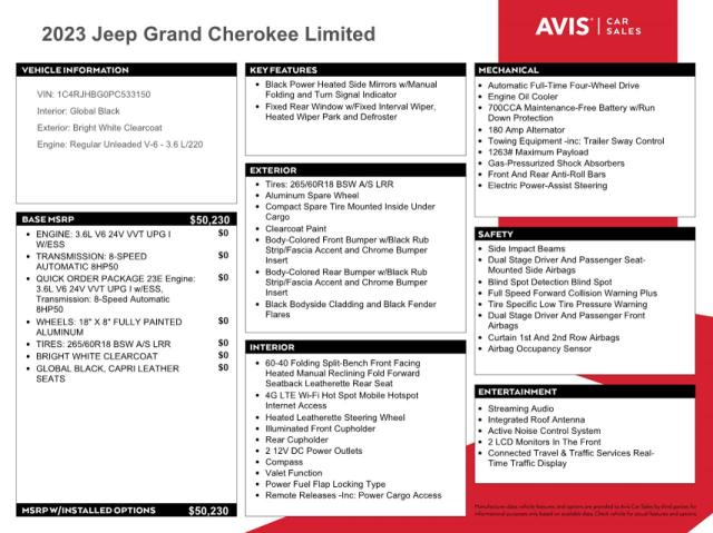 Photo 12 VIN: 1C4RJHBG0PC533150 - JEEP GRAND CHEROKEE 