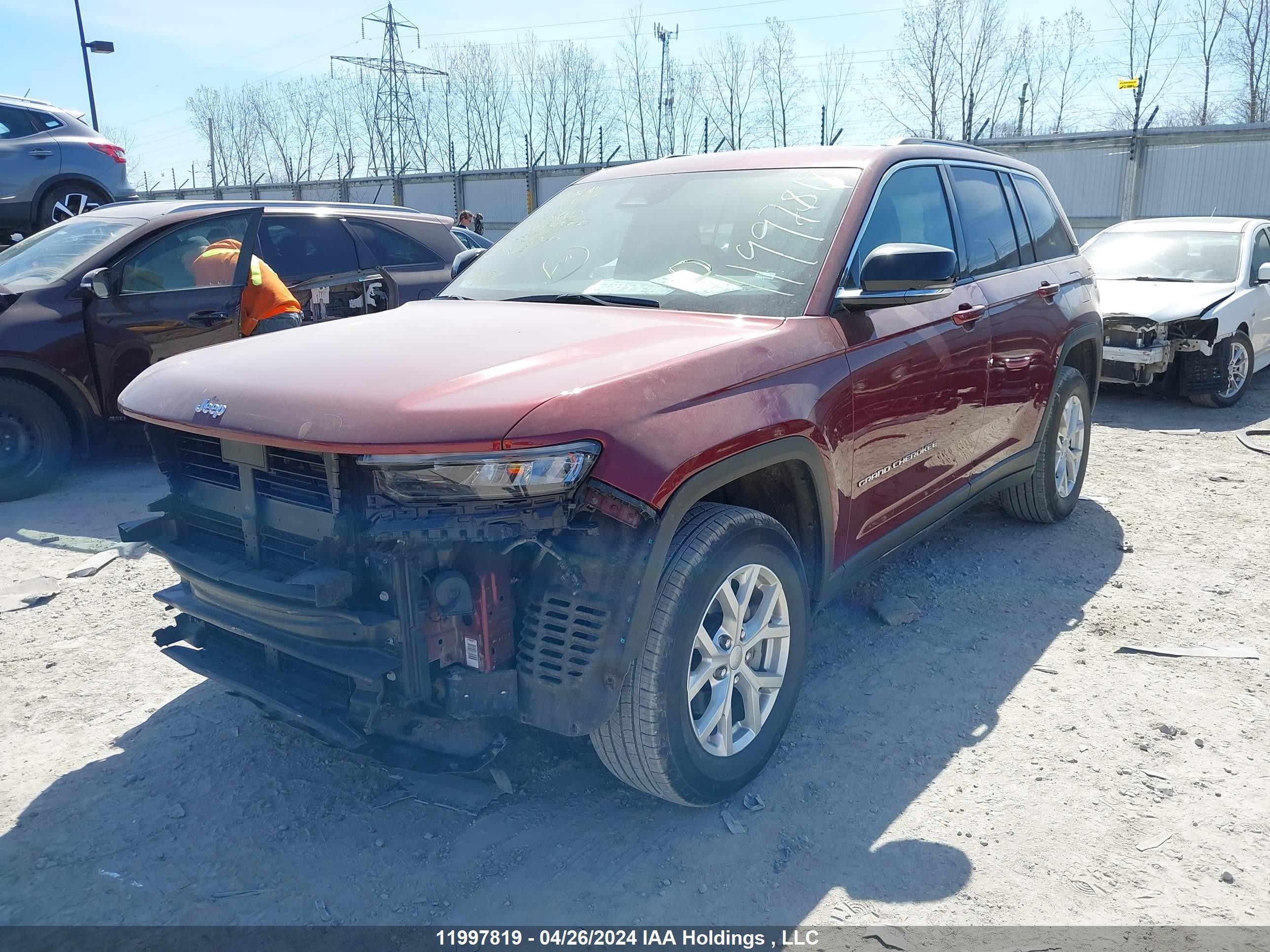 Photo 1 VIN: 1C4RJHBG9PC539626 - JEEP GRAND CHEROKEE 