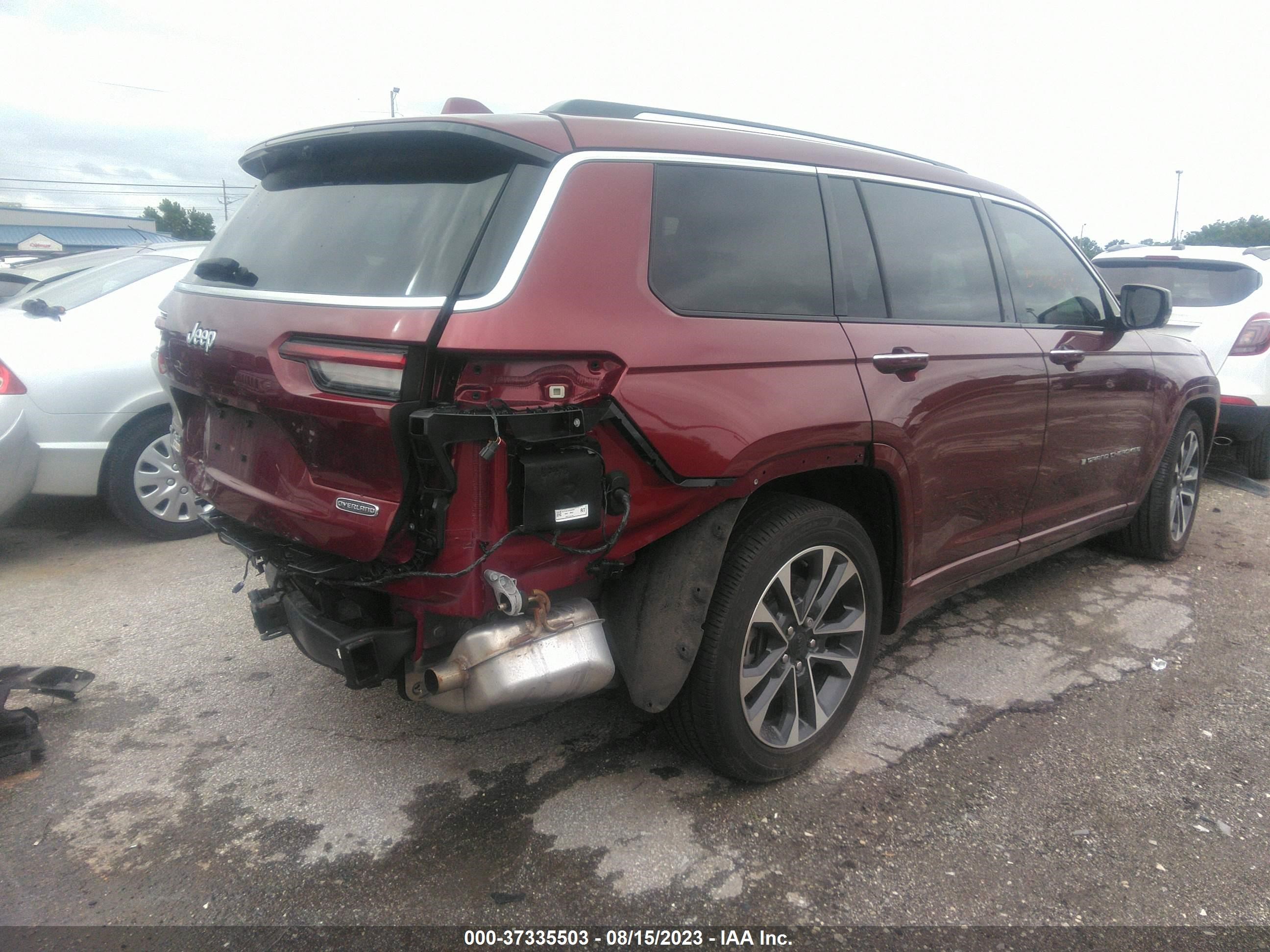 Photo 3 VIN: 1C4RJKDG6M8120626 - JEEP GRAND CHEROKEE 