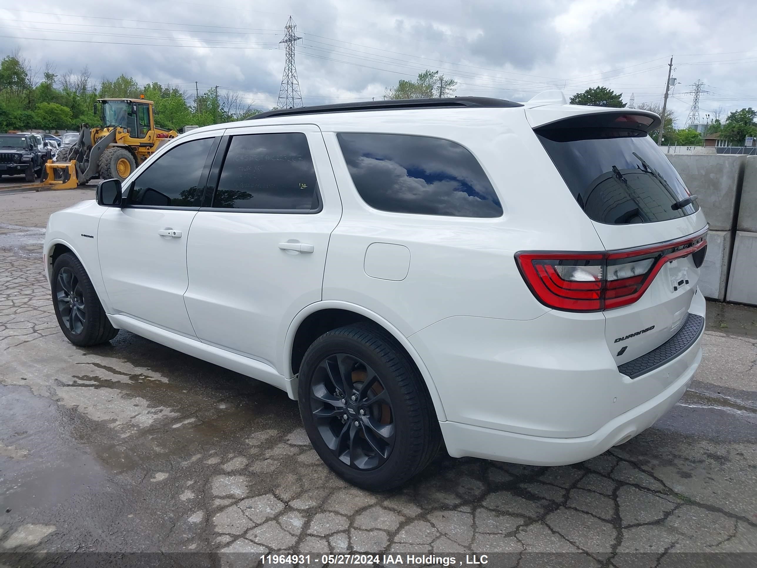 Photo 2 VIN: 1C4SDJCT4NC223267 - DODGE DURANGO 