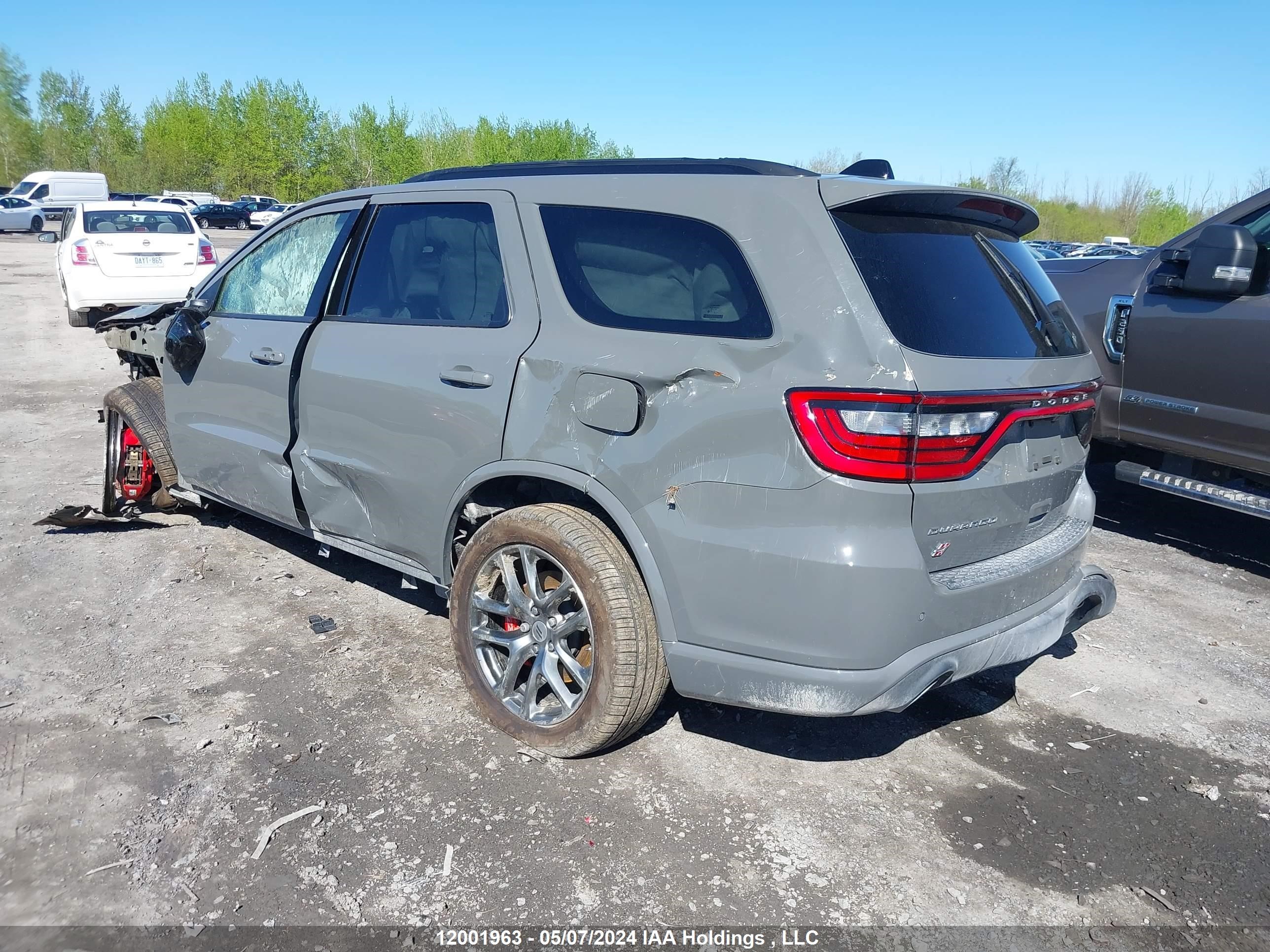 Photo 2 VIN: 1C4SDJCT6RC100690 - DODGE DURANGO 