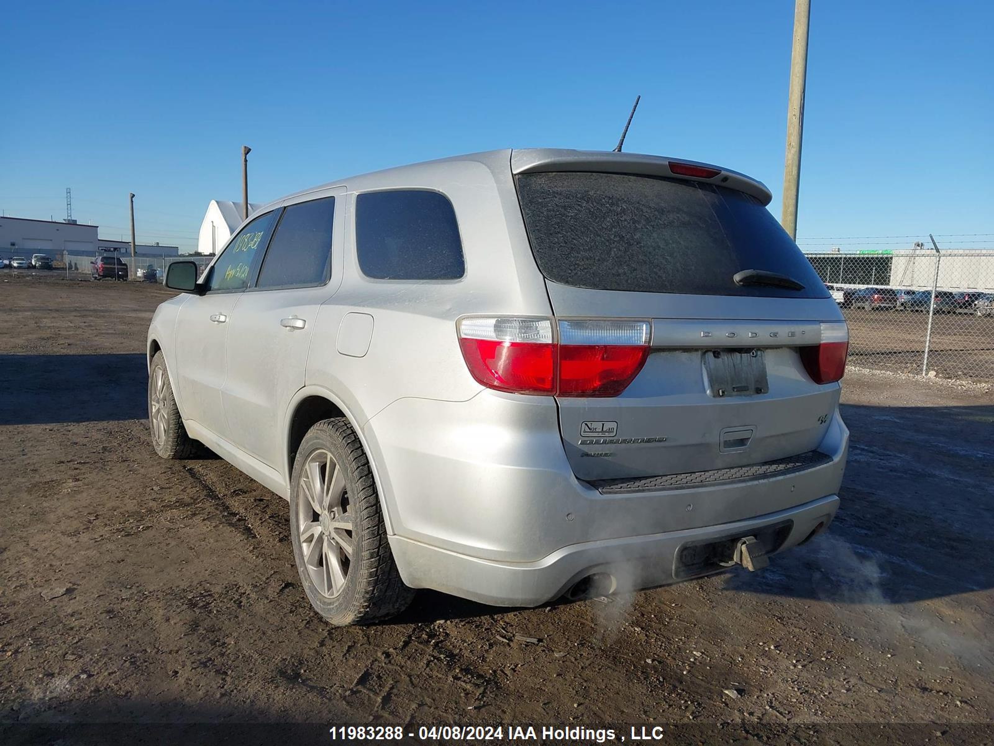 Photo 2 VIN: 1C4SDJCT7DC559414 - DODGE DURANGO 