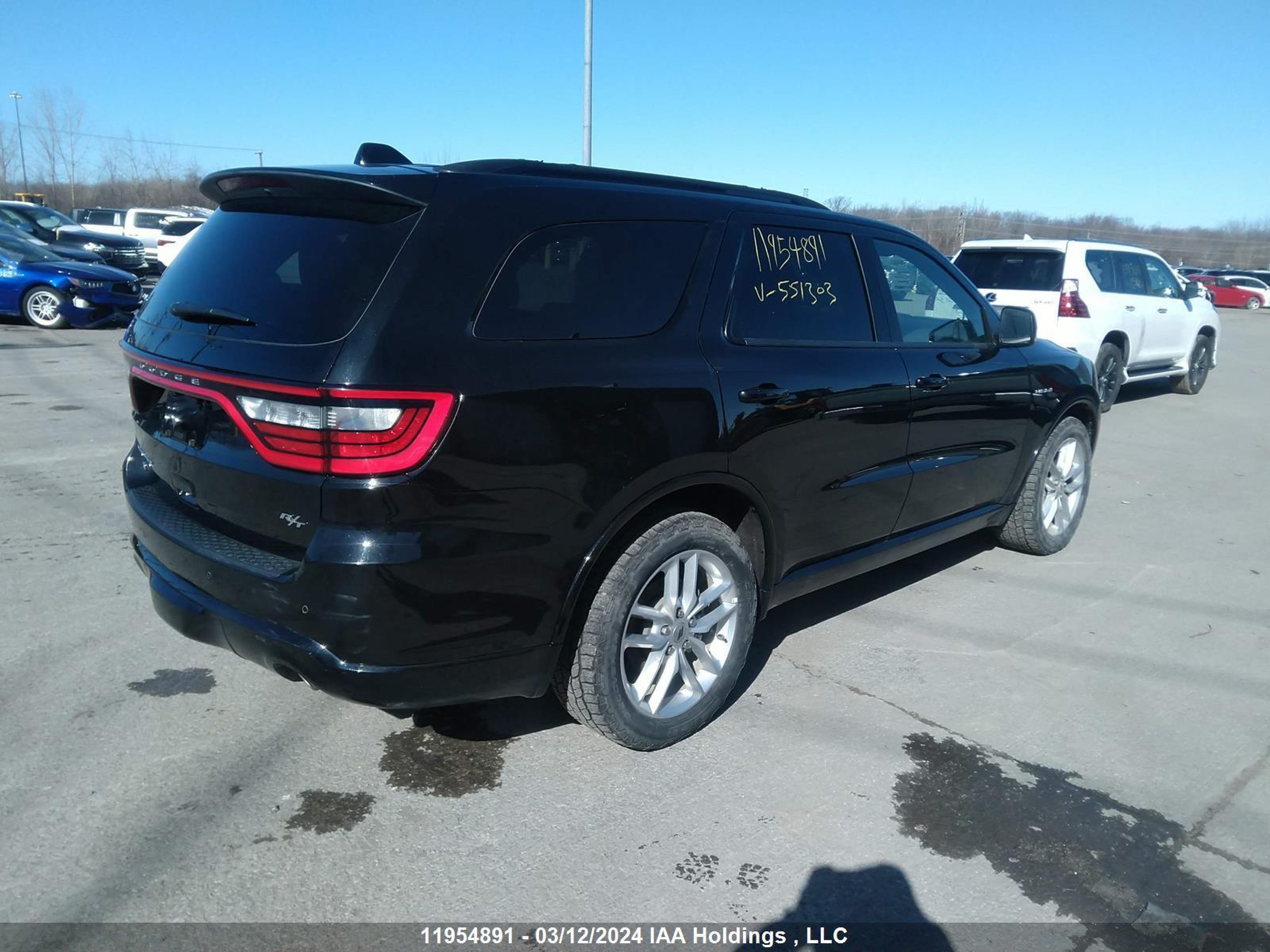 Photo 3 VIN: 1C4SDJCT7PC551303 - DODGE DURANGO 