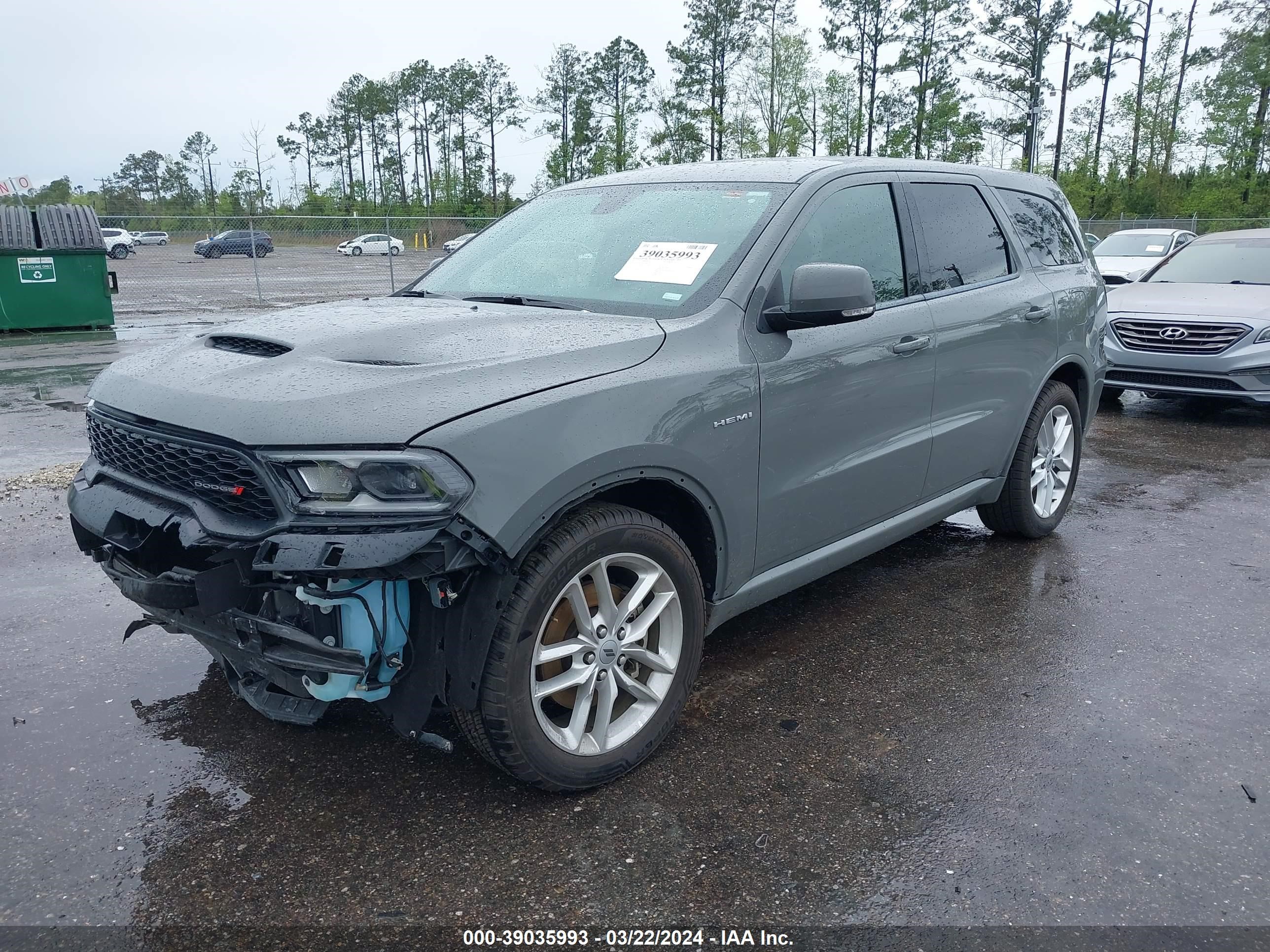 Photo 1 VIN: 1C4SDJCT9NC104226 - DODGE DURANGO 