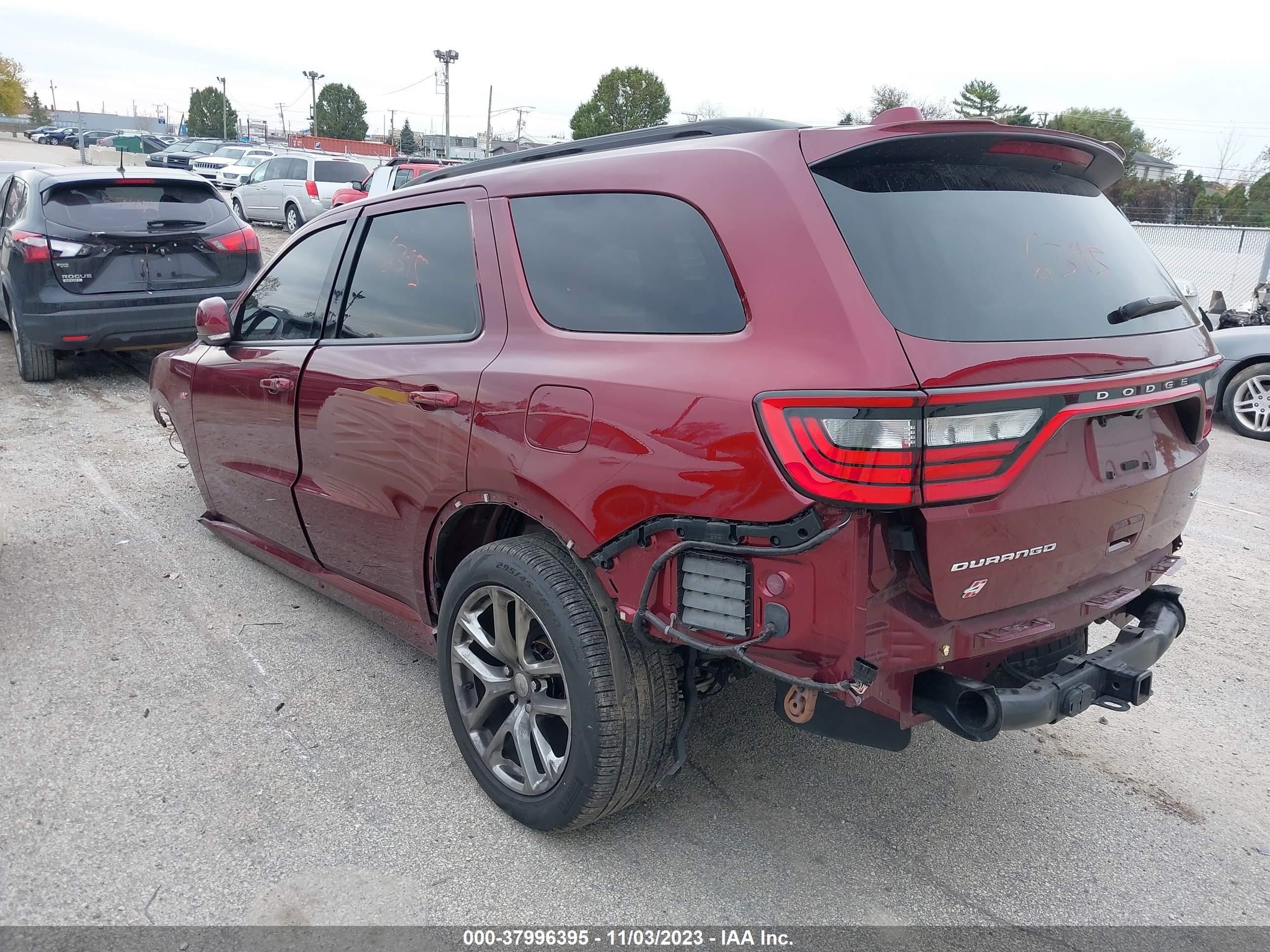 Photo 2 VIN: 1C4SDJGJ2NC100348 - DODGE DURANGO 