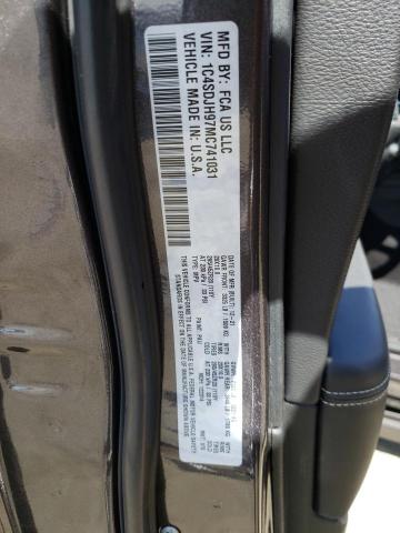 Photo 13 VIN: 1C4SDJH97MC741031 - DODGE DURANGO 