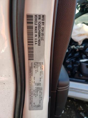 Photo 12 VIN: 1C4SDJH98MC790268 - DODGE DURANGO SR 