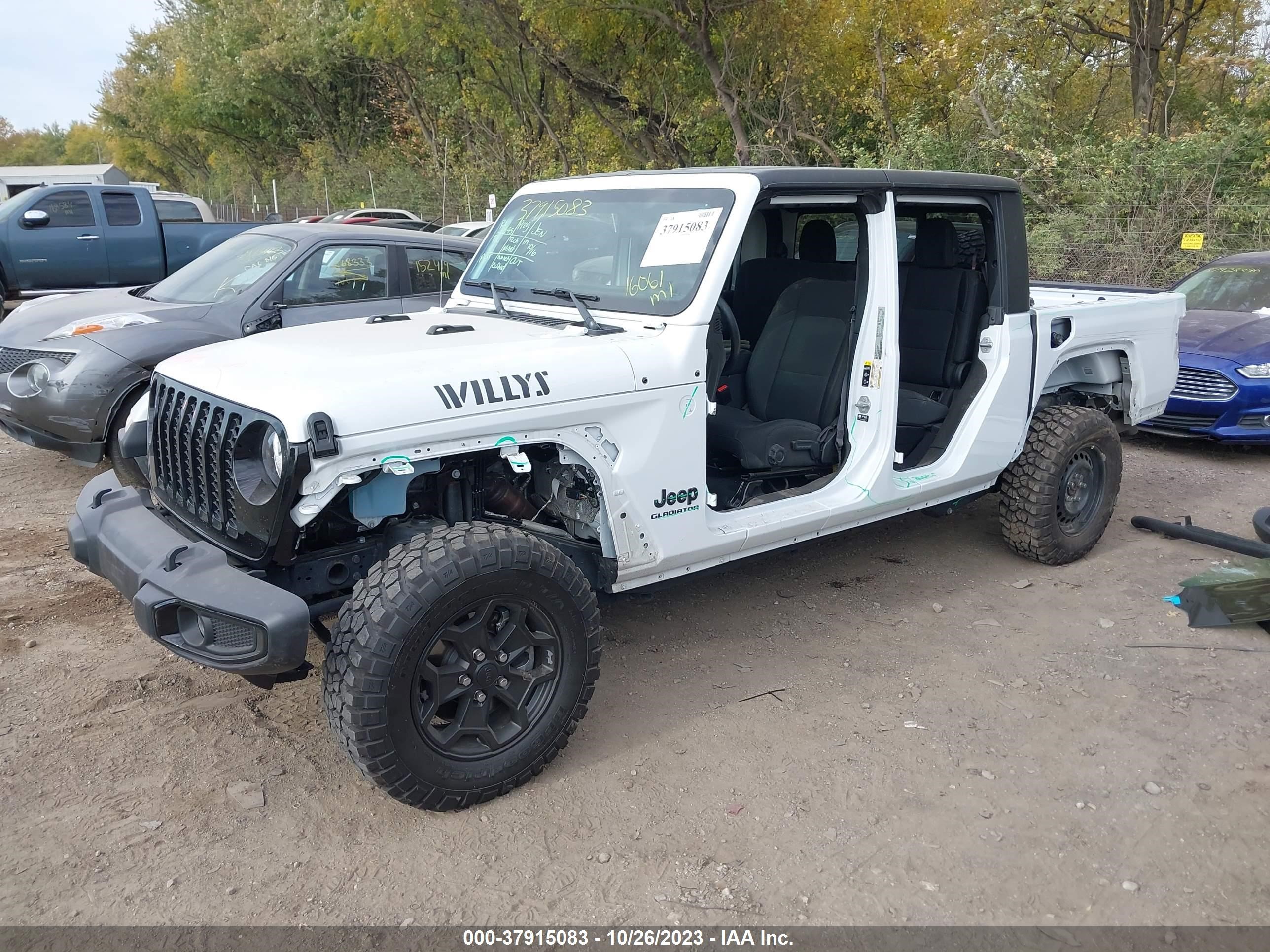 Photo 1 VIN: 1C6HJTAG3ML614159 - JEEP GLADIATOR 