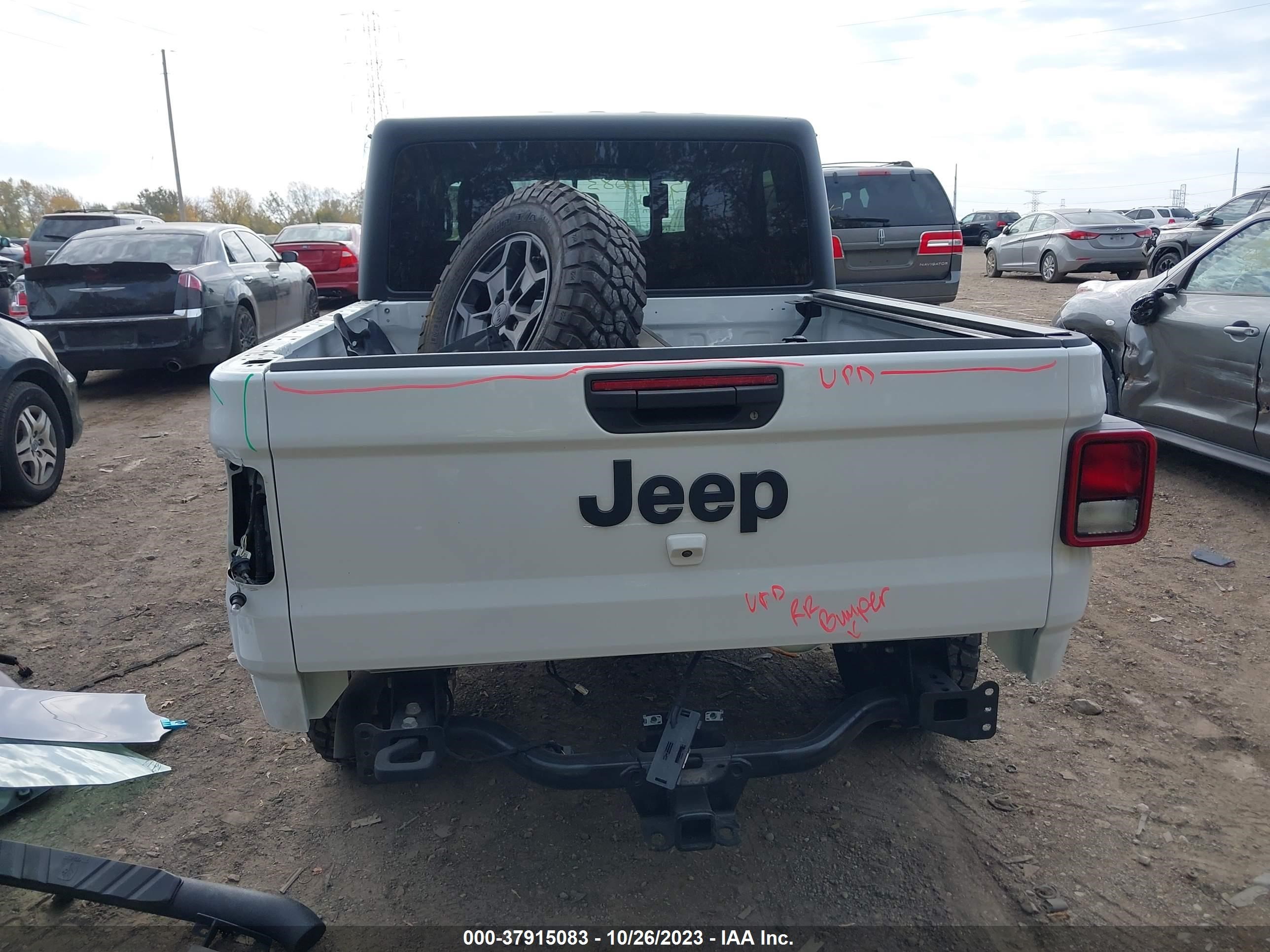 Photo 16 VIN: 1C6HJTAG3ML614159 - JEEP GLADIATOR 