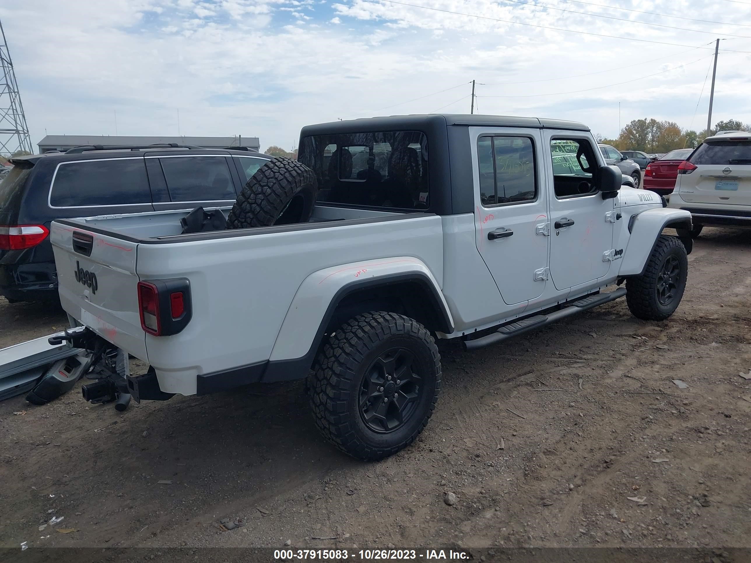 Photo 3 VIN: 1C6HJTAG3ML614159 - JEEP GLADIATOR 