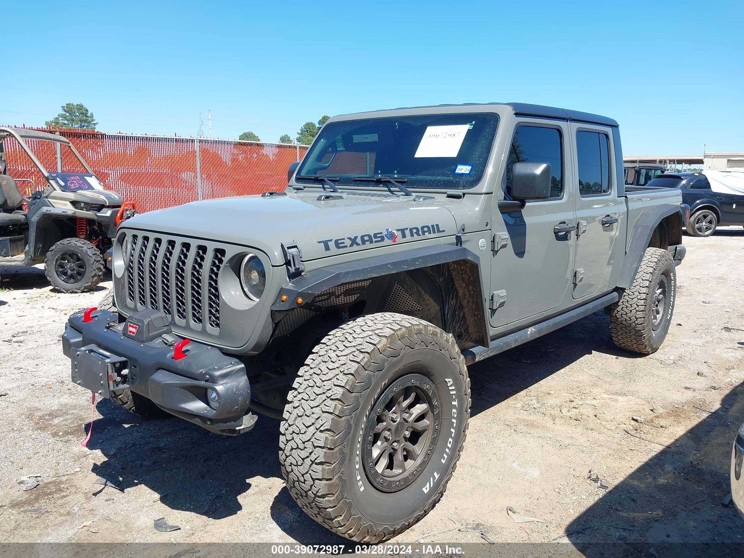 Photo 1 VIN: 1C6HJTAG4ML570589 - JEEP GLADIATOR 