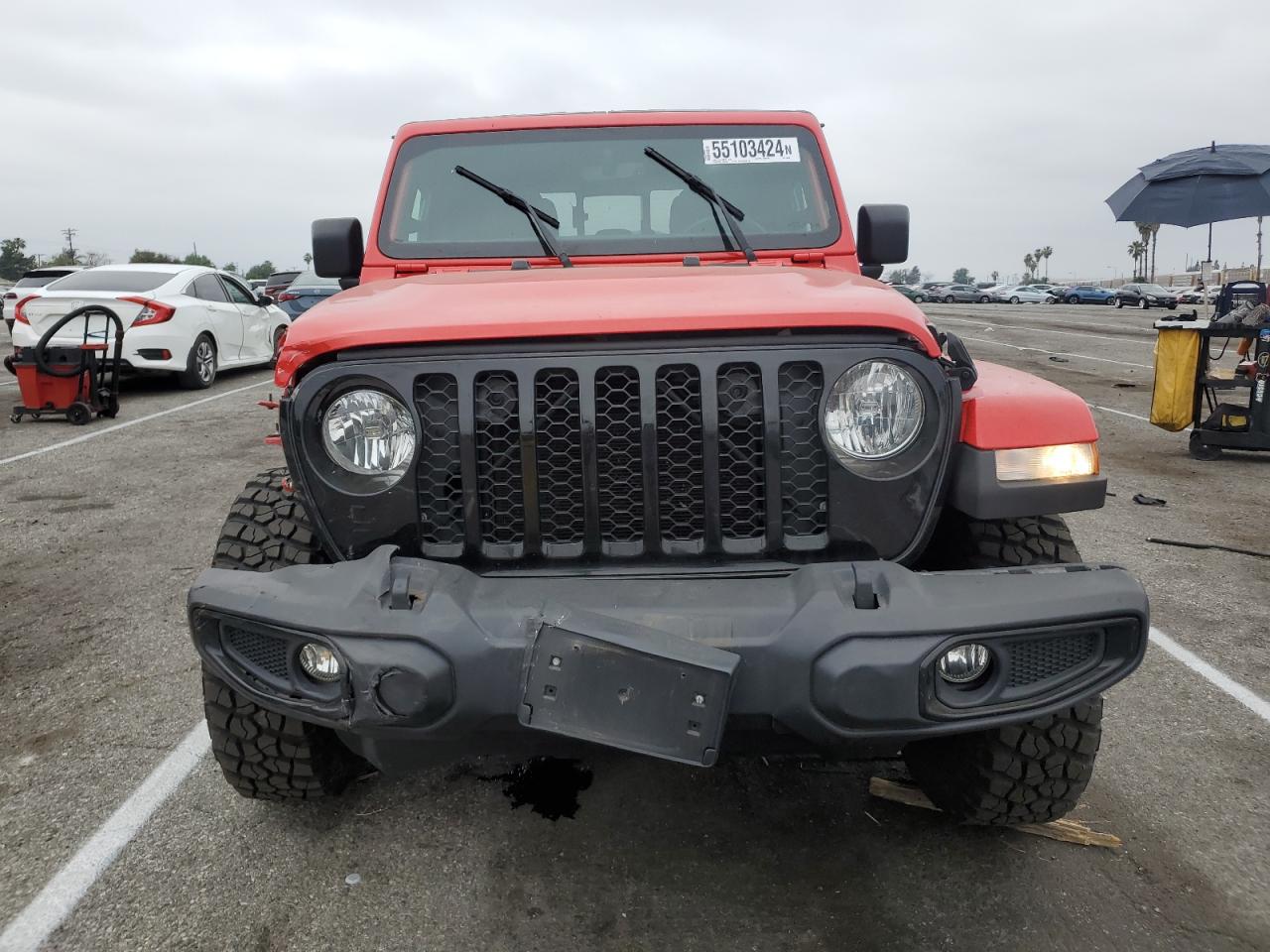 Photo 4 VIN: 1C6HJTAG6ML518106 - JEEP GLADIATOR 