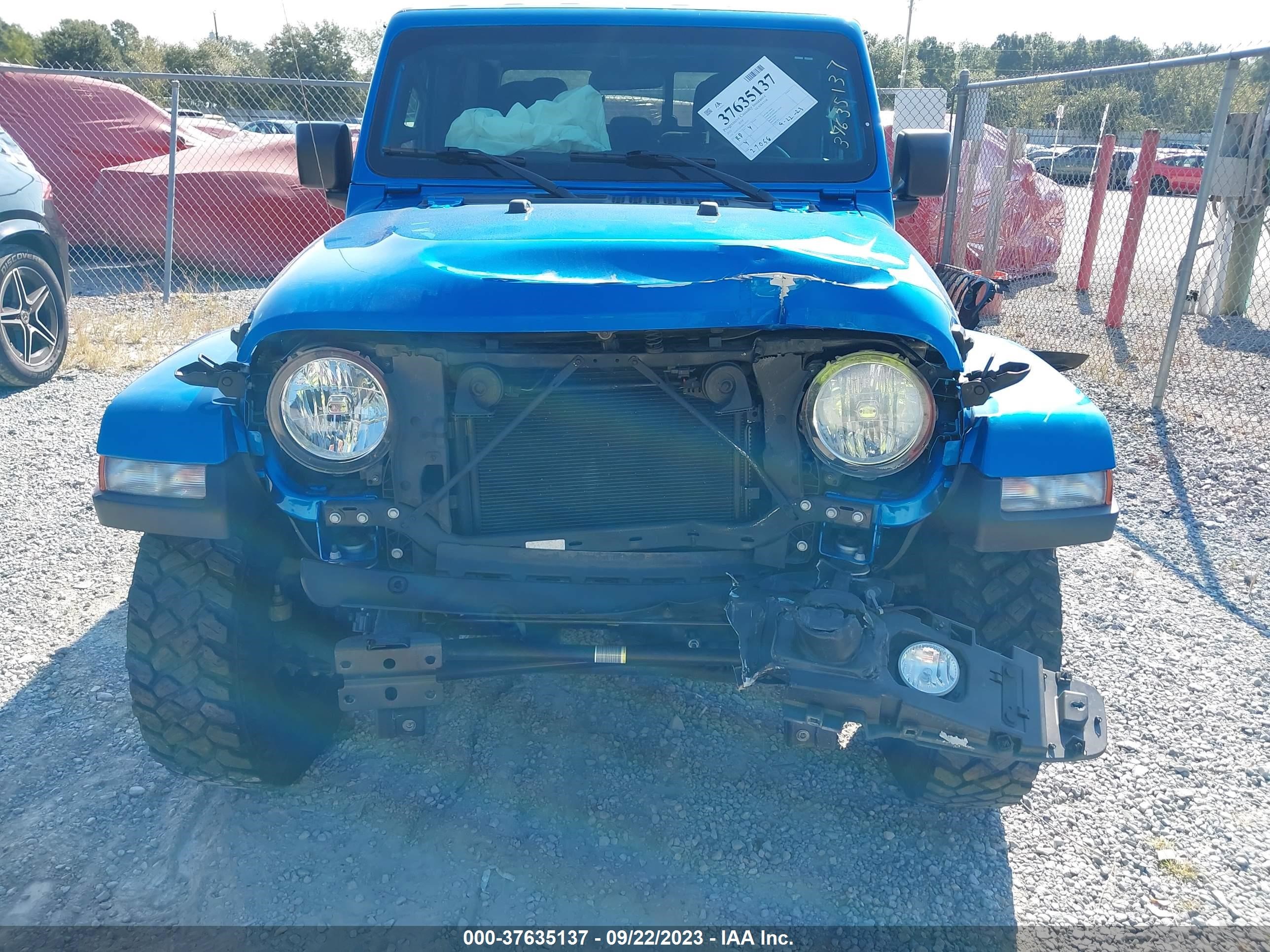 Photo 5 VIN: 1C6HJTAG9ML555277 - JEEP GLADIATOR 