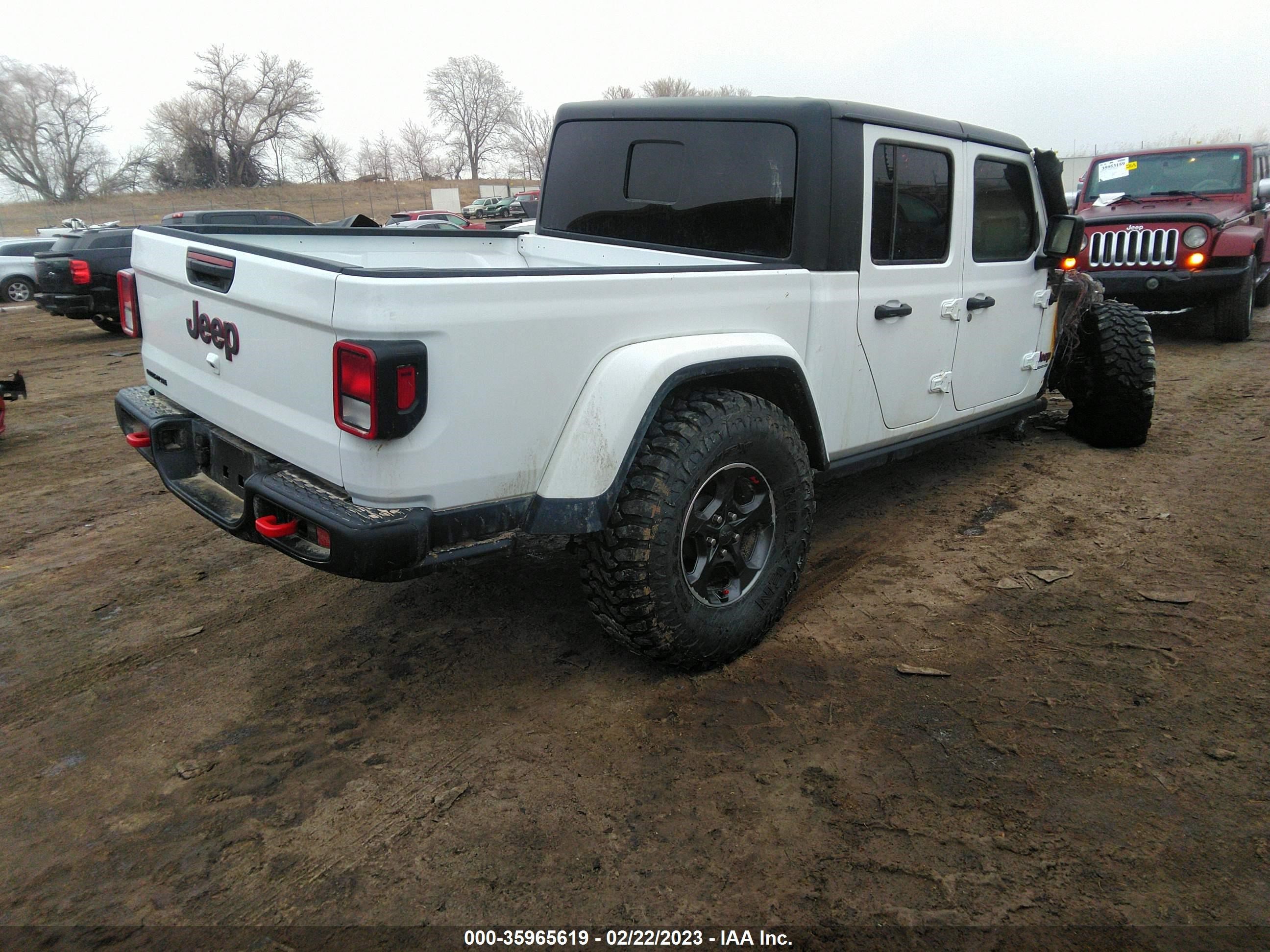 Photo 3 VIN: 1C6JJTBG4NL118224 - JEEP GLADIATOR 