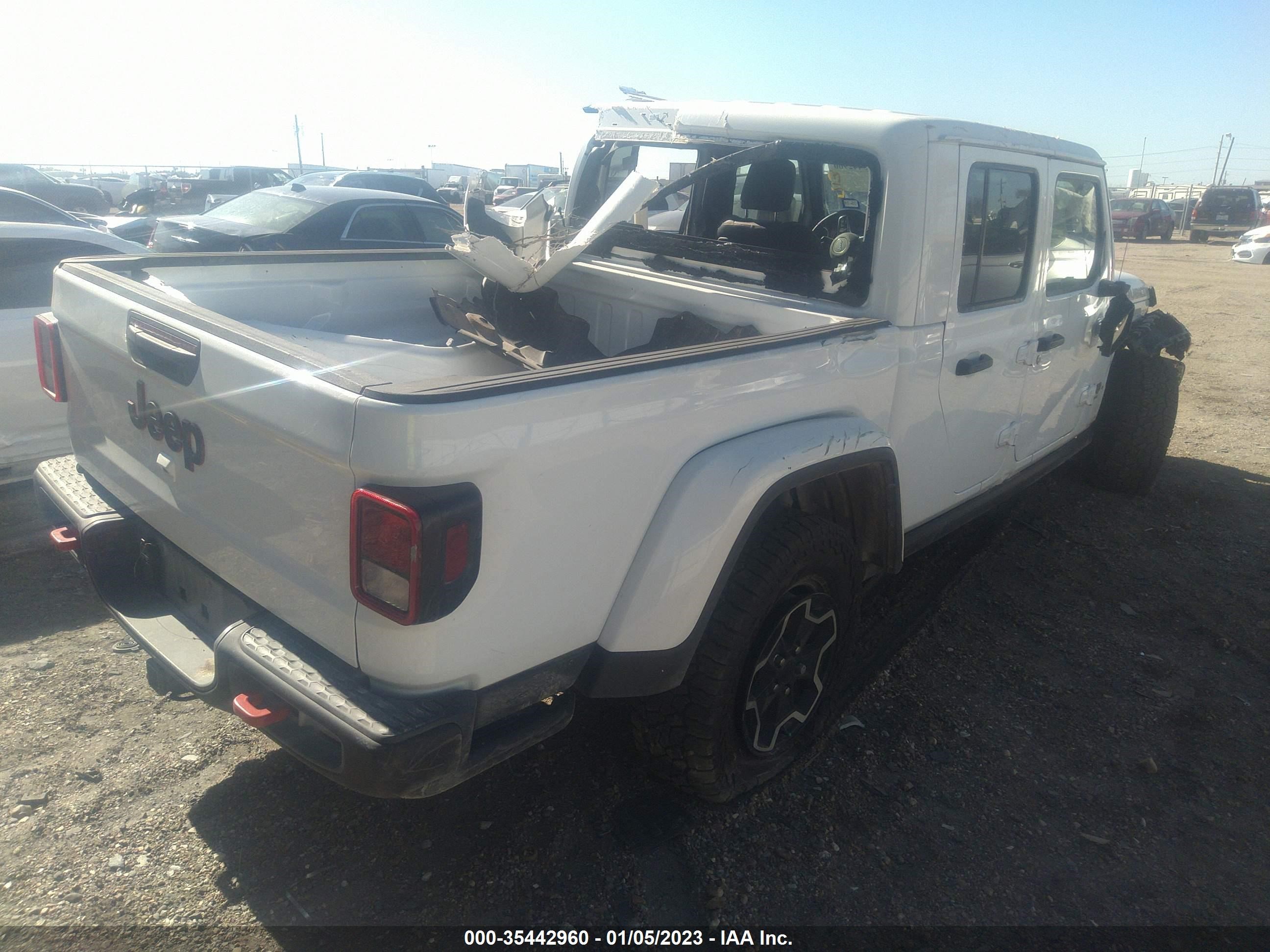 Photo 3 VIN: 1C6JJTBG9NL135083 - JEEP GLADIATOR 