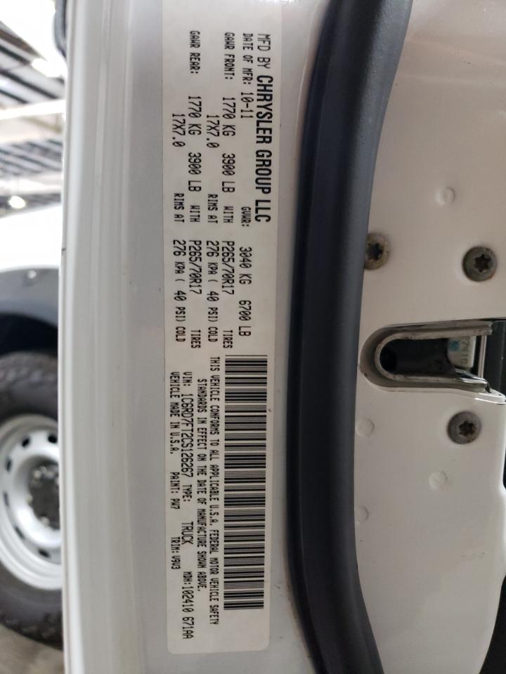 Photo 11 VIN: 1C6RD7FT2CS126267 - DODGE RAM 