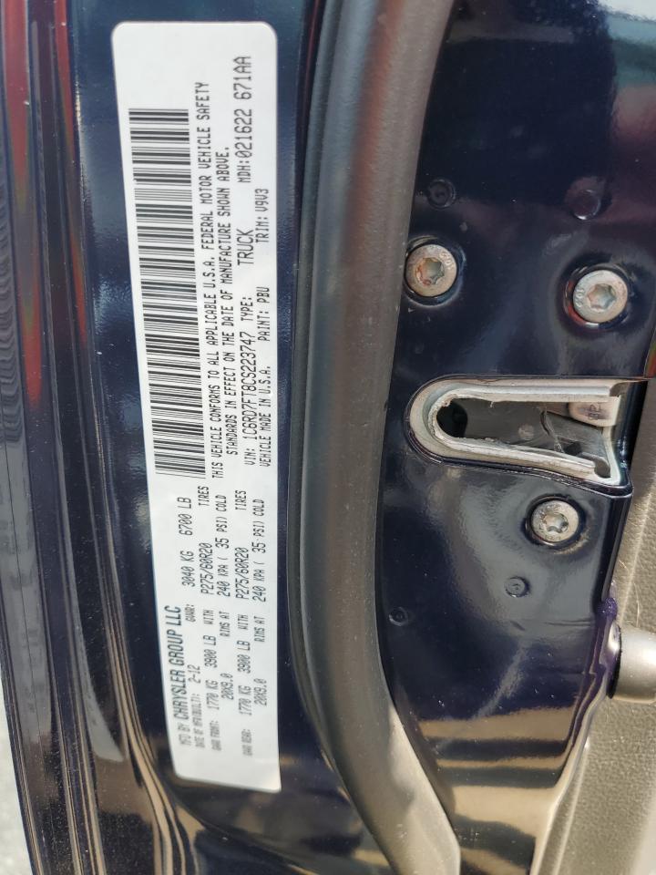 Photo 11 VIN: 1C6RD7FT8CS223747 - DODGE RAM 