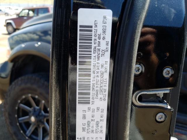 Photo 9 VIN: 1C6RD7KT0CS142067 - DODGE RAM 1500 S 