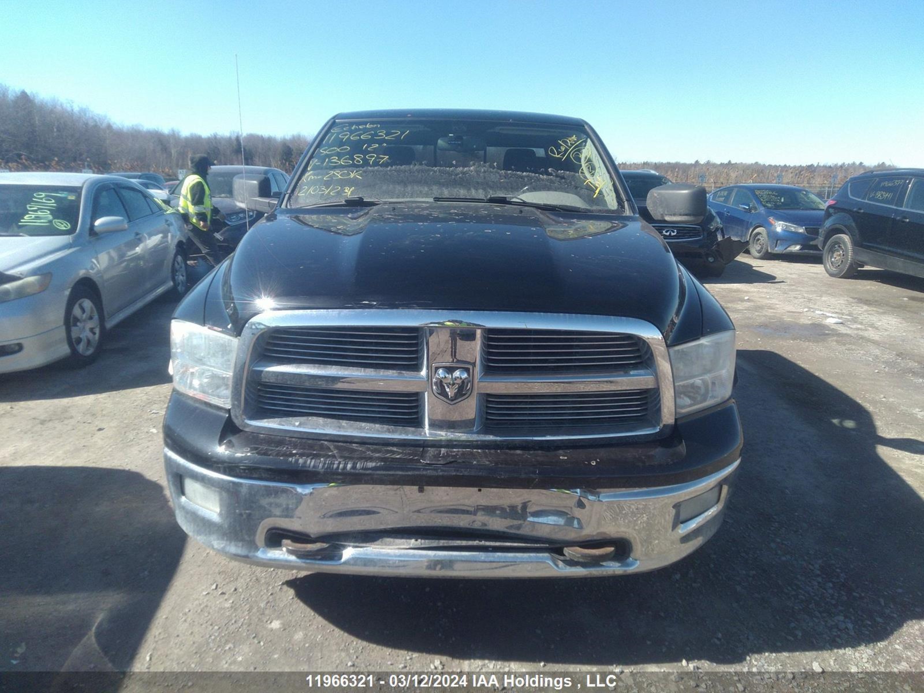 Photo 10 VIN: 1C6RD7LT2CS136897 - DODGE RAM 