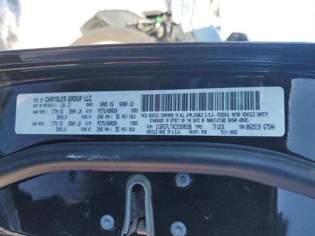 Photo 11 VIN: 1C6RD7LTXCS320596 - DODGE RAM 1500 S 