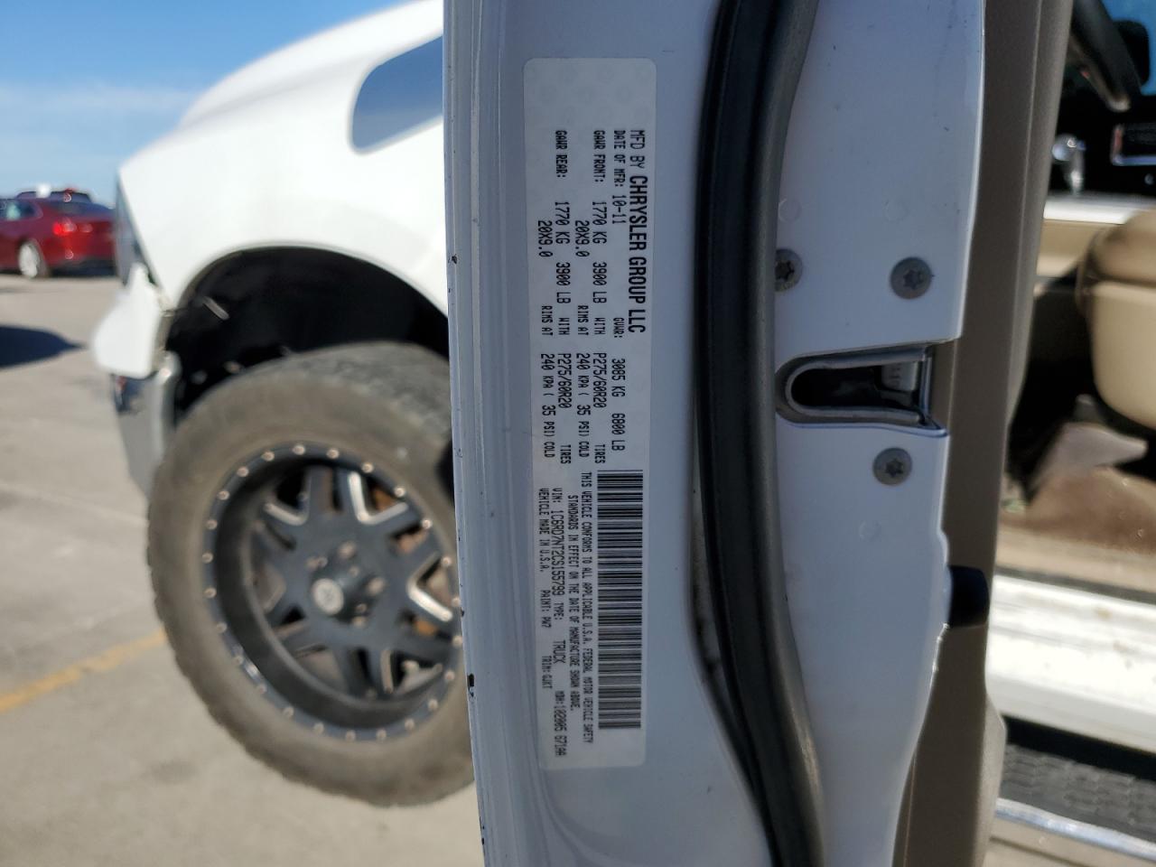 Photo 11 VIN: 1C6RD7NT2CS155799 - DODGE RAM 