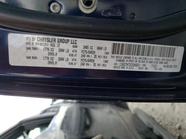 Photo 11 VIN: 1C6RD7NT2CS345621 - DODGE RAM 1500 L 