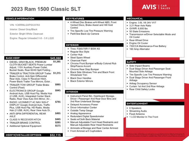 Photo 11 VIN: 1C6RR6LGXPS533763 - RAM 1500 CLASS 