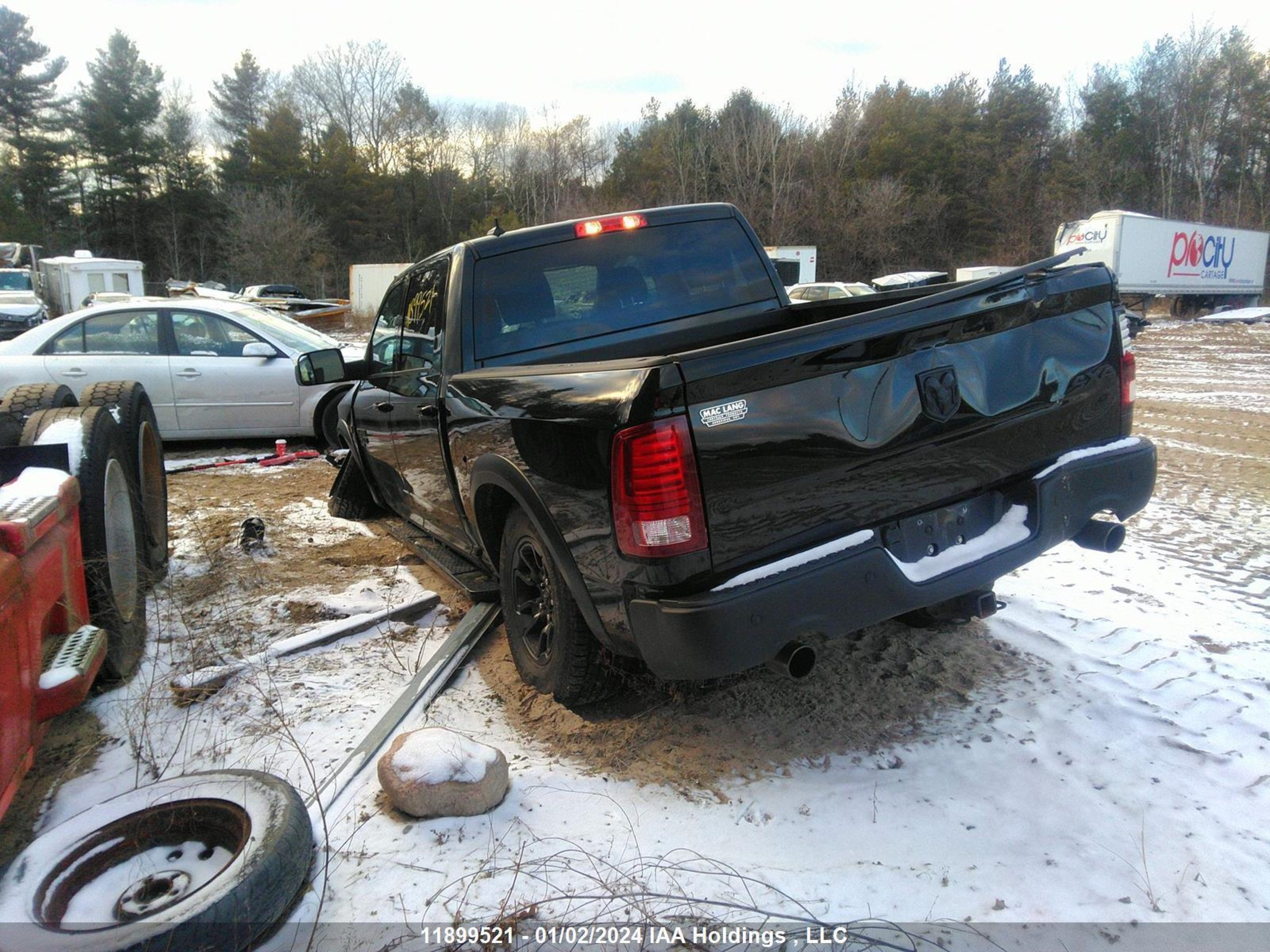 Photo 2 VIN: 1C6RR7LT0NS122727 - DODGE RAM 