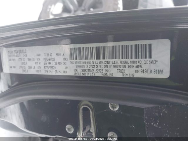 Photo 8 VIN: 1C6RR7MT0GS192729 - RAM 1500 