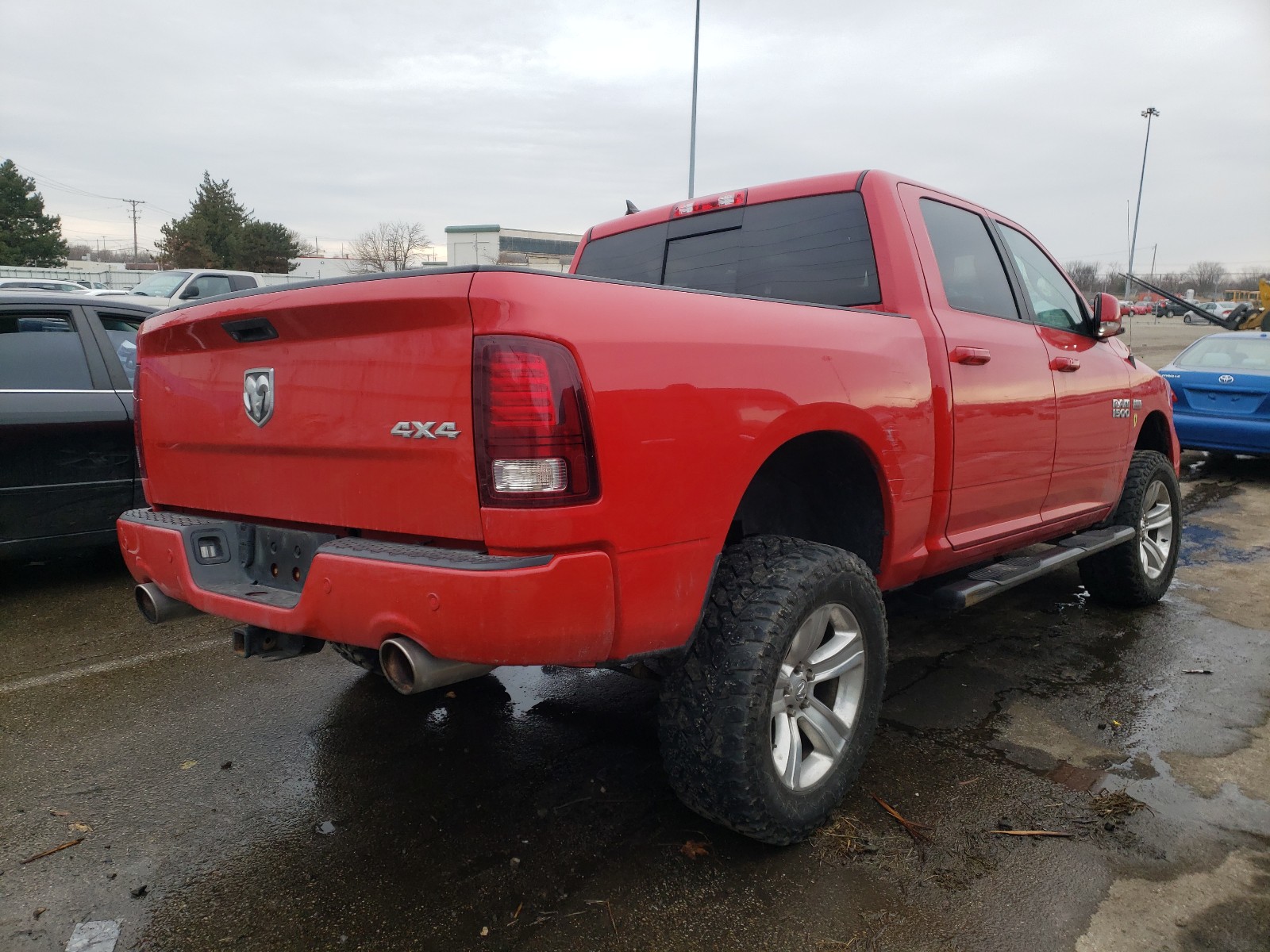 Photo 3 VIN: 1C6RR7MT7ES388129 - RAM 1500 SPORT 